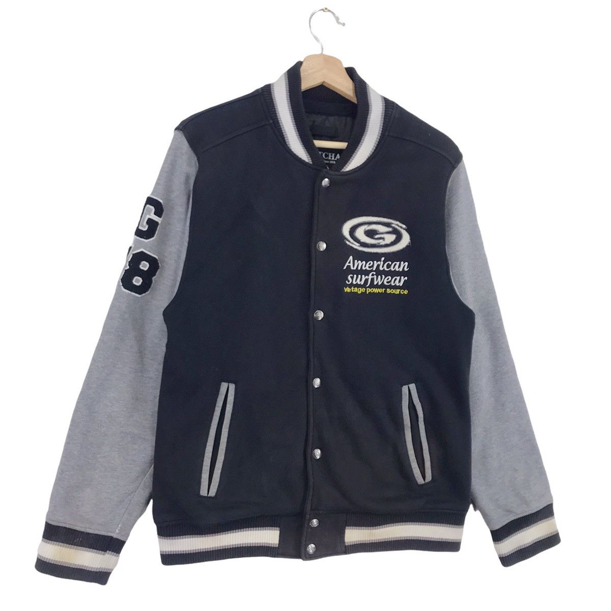 Gotcha × Vintage Vintage Gotcha Surfwear Varsity Jacket Size US M / EU 48-50 / 2 - 5 Thumbnail