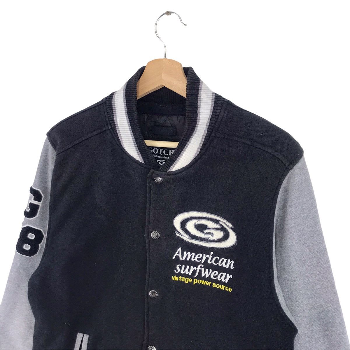 Gotcha × Vintage Vintage Gotcha Surfwear Varsity Jacket Size US M / EU 48-50 / 2 - 6 Thumbnail