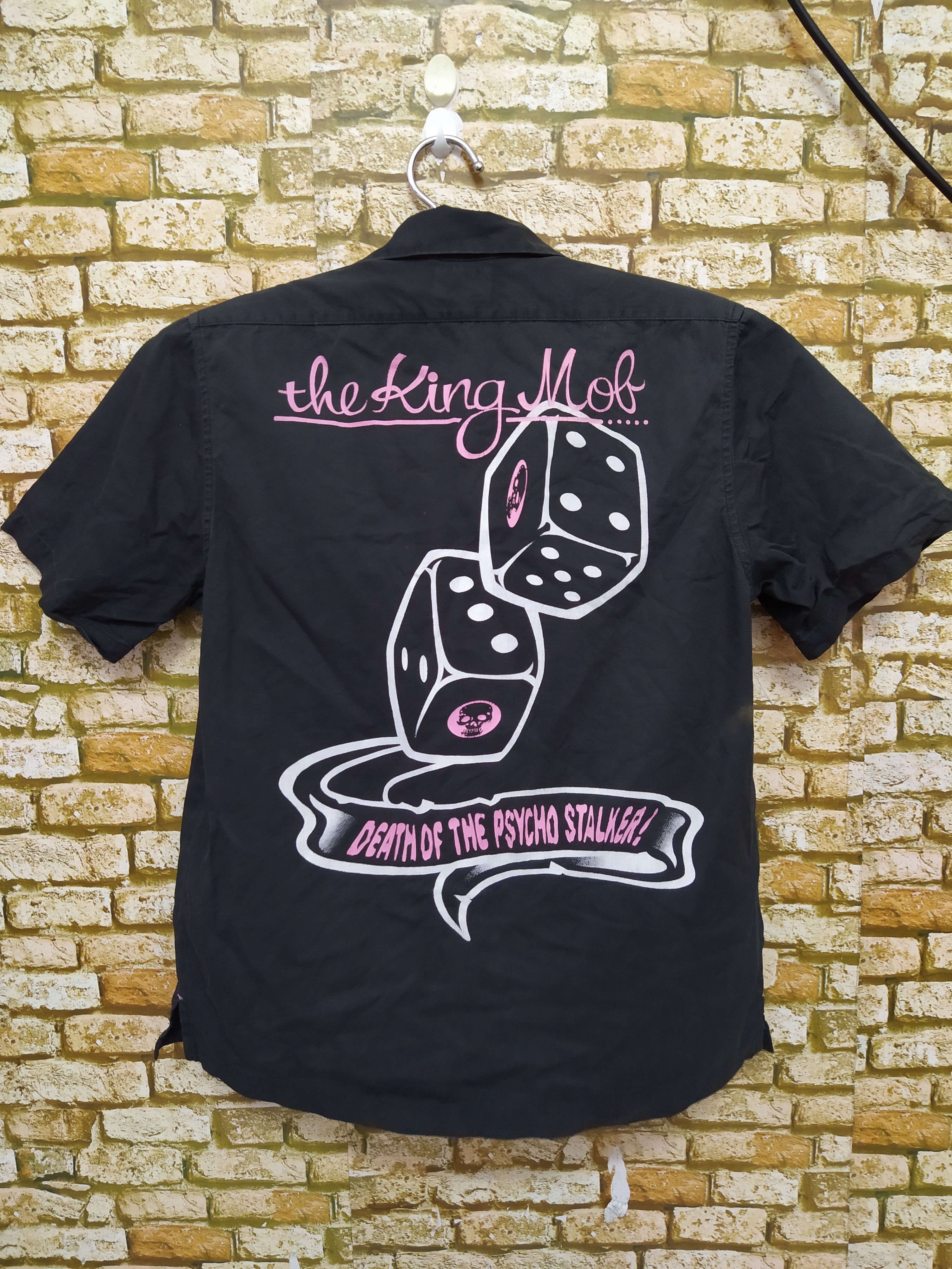 Japanese Brand THE KING MOB JAPAN SHIRT (B506) Size US S / EU 44-46 / 1 - 1 Thumbnail