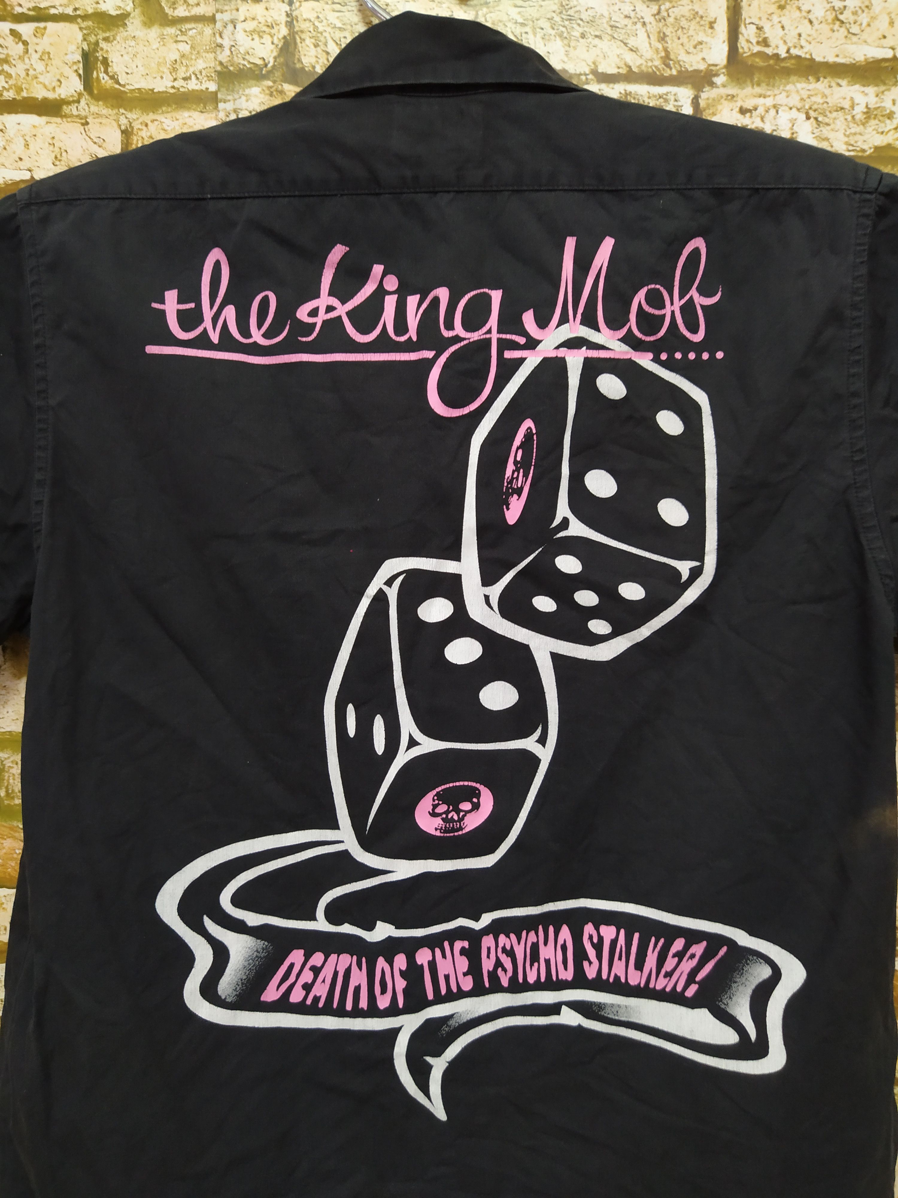 Japanese Brand THE KING MOB JAPAN SHIRT (B506) Size US S / EU 44-46 / 1 - 4 Thumbnail