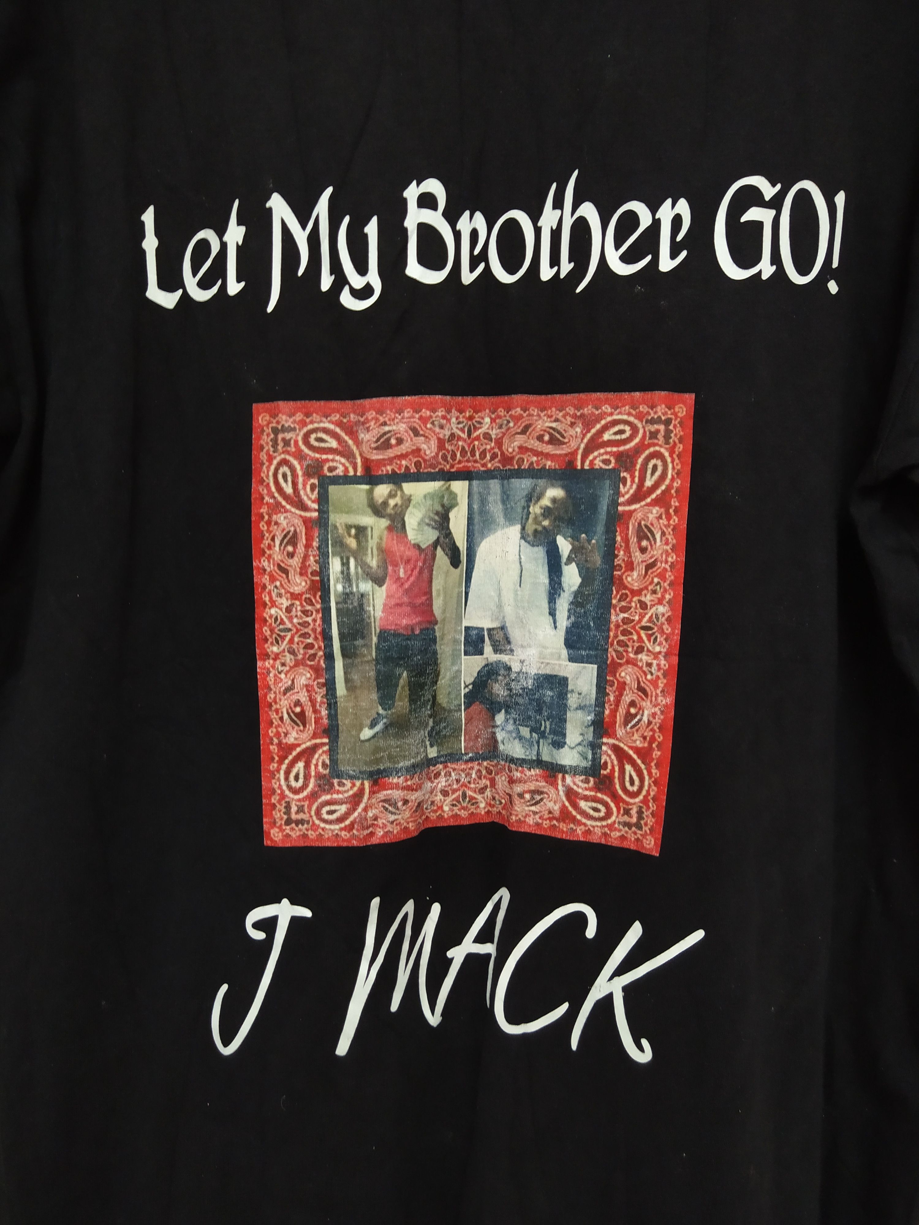 Band Tees J MACK LETS MY BROTHER GO SHIRT (B512) Size US XL / EU 56 / 4 - 2 Thumbnail