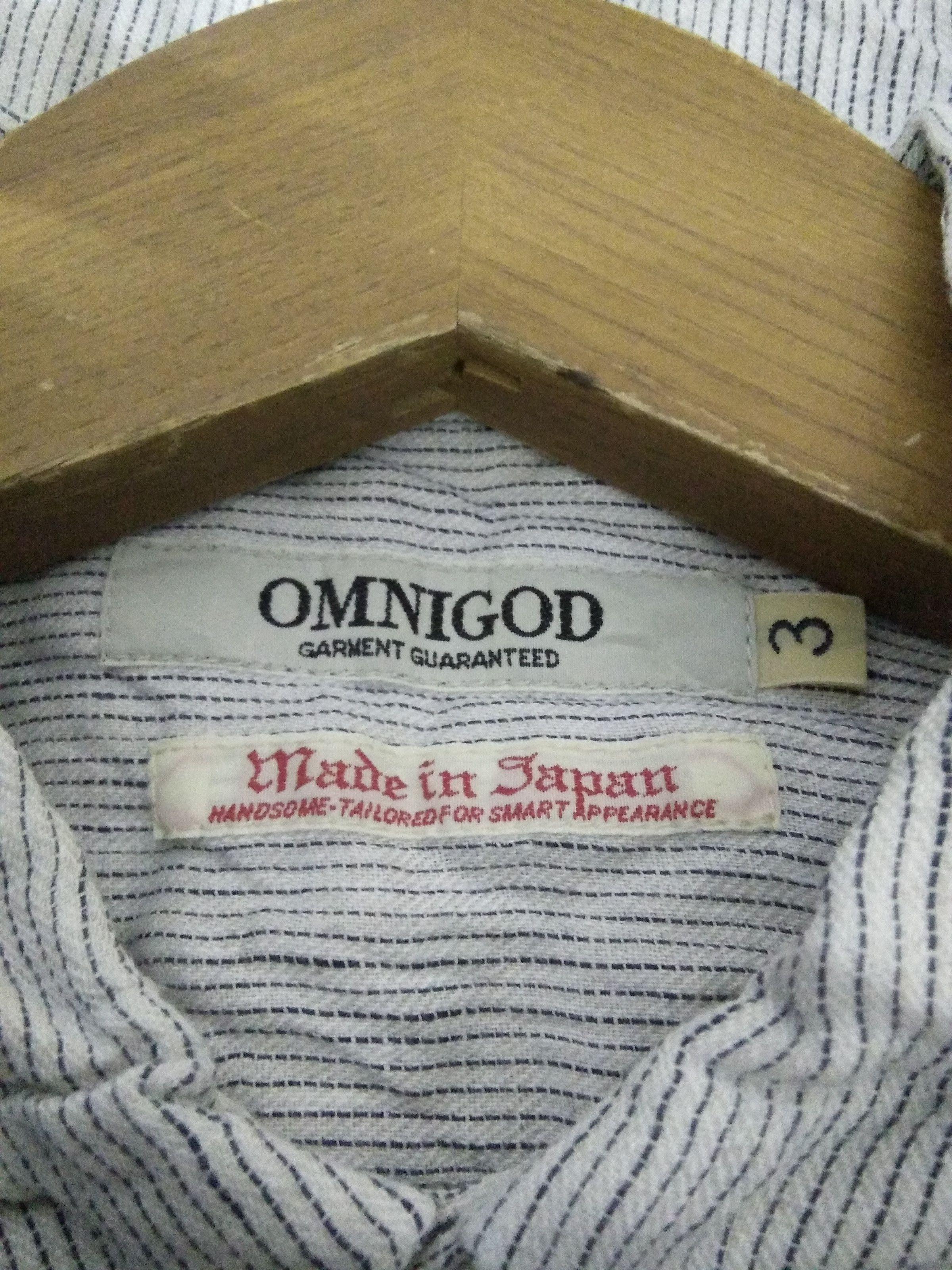 OMNIGOD OMNIGOD japan button shirt (A90) Size US S / EU 44-46 / 1 - 3 Thumbnail
