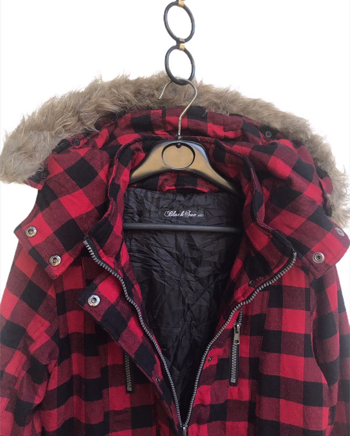 Japanese Brand × Seditionaries 🔥Black Sue Winter Long Jacket Size S / US 4 / IT 40 - 5 Thumbnail
