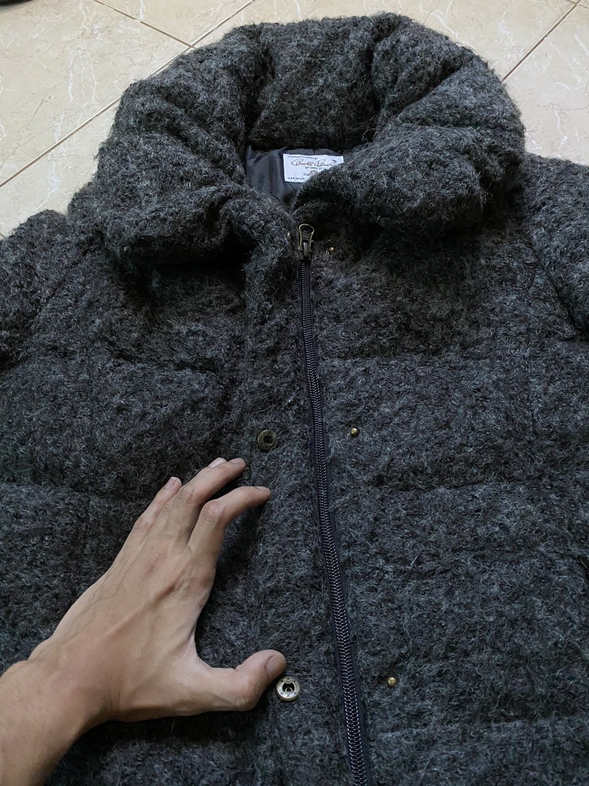 Enfants Riches Deprimes Vintage Arnold Palmer Mohair Wool Shawl Collar Jacket Unisex Size S / US 4 / IT 40 - 6 Thumbnail