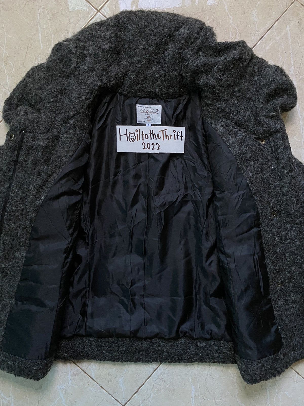 Enfants Riches Deprimes Vintage Arnold Palmer Mohair Wool Shawl Collar Jacket Unisex Size S / US 4 / IT 40 - 8 Thumbnail