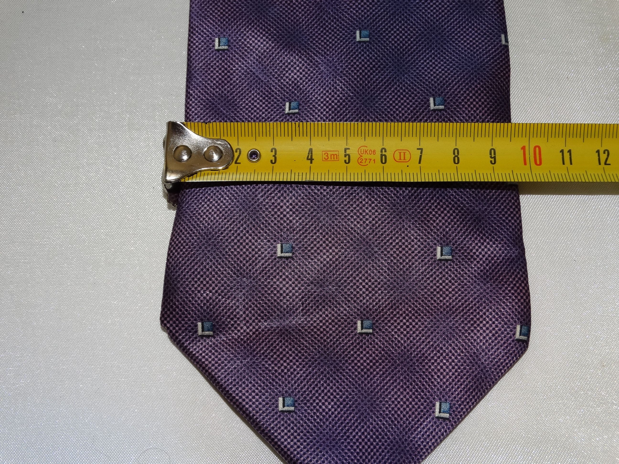 Lanvin T15 Lanvin L signature monogram tie silk lakers style Size ONE SIZE - 8 Thumbnail