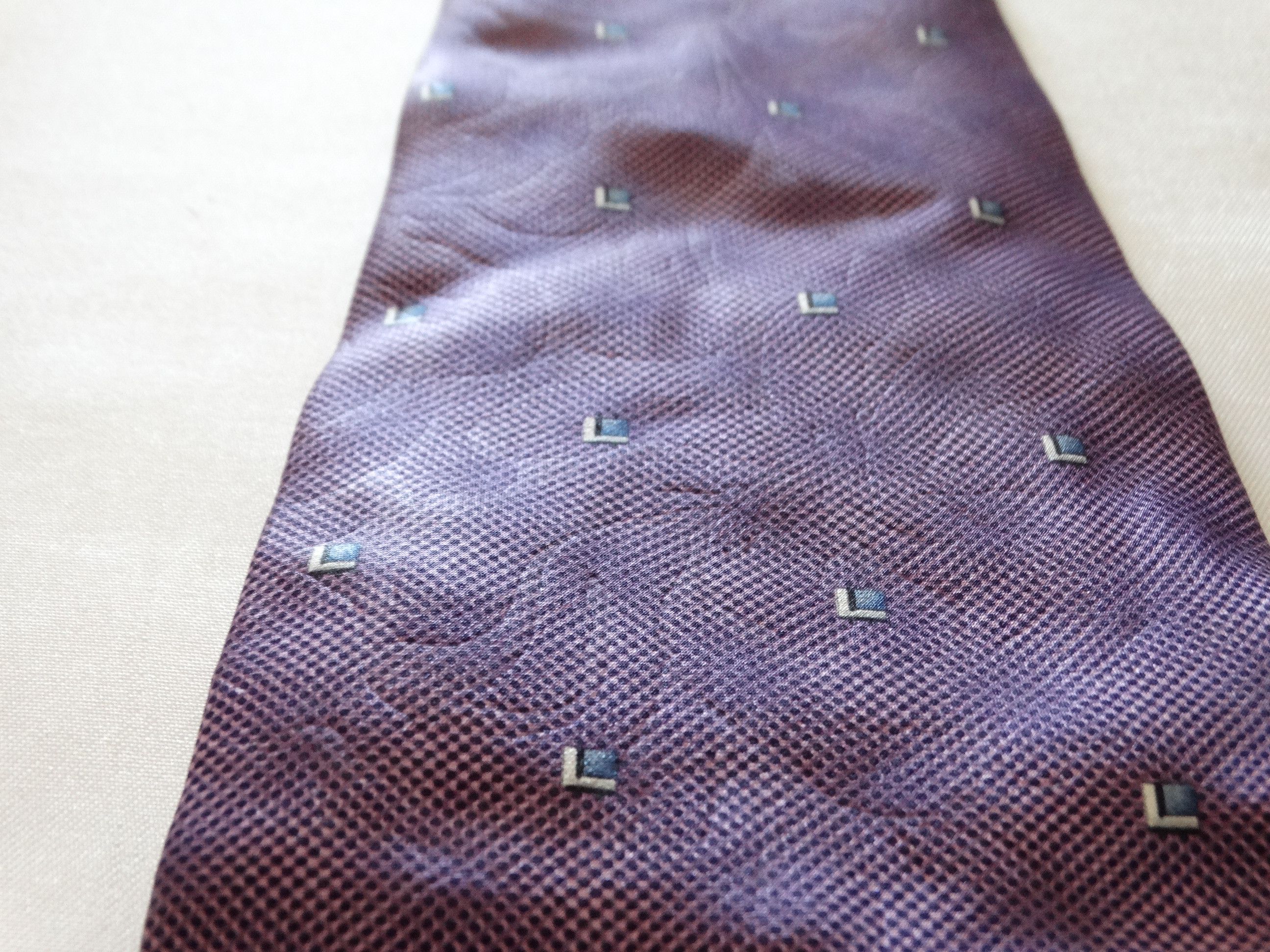 Lanvin T15 Lanvin L signature monogram tie silk lakers style Size ONE SIZE - 7 Thumbnail