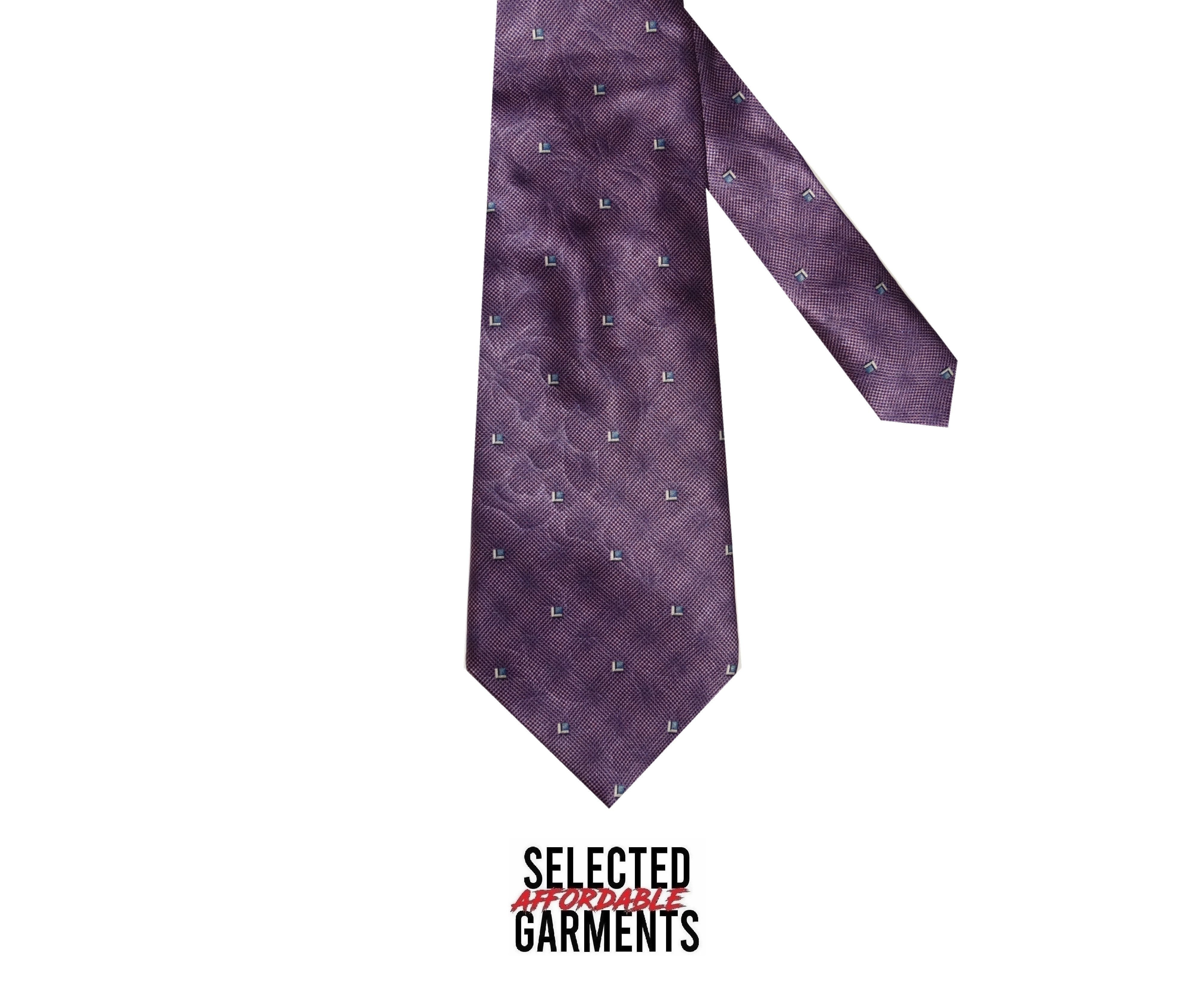 lanvin silk tie