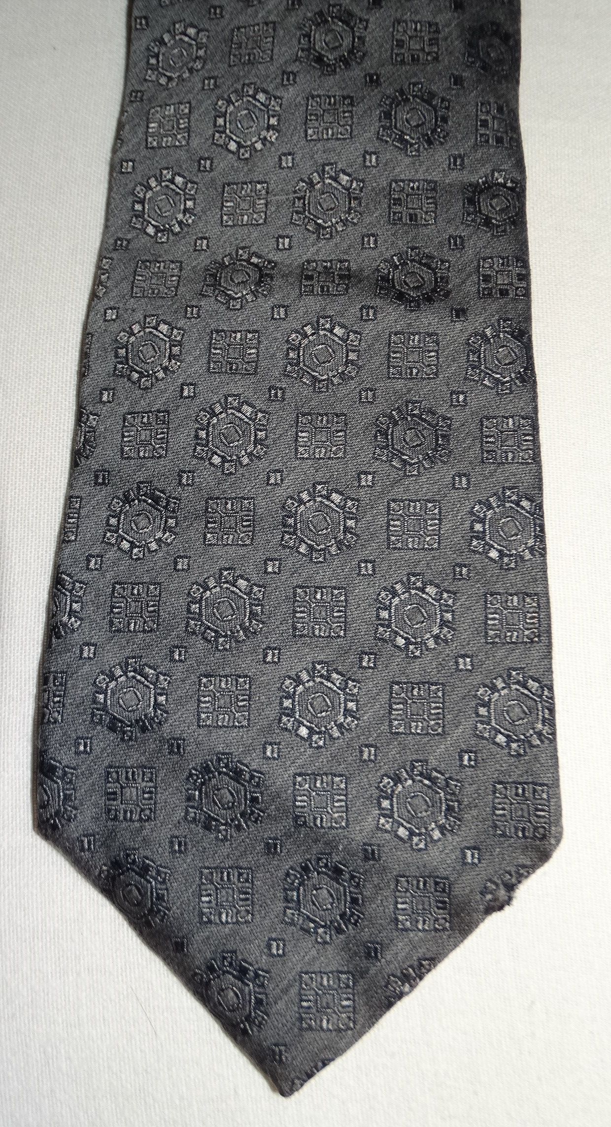 Coach T3 Coach mayas monogram canvas logo tie made Italy silk Size ONE SIZE - 5 Thumbnail