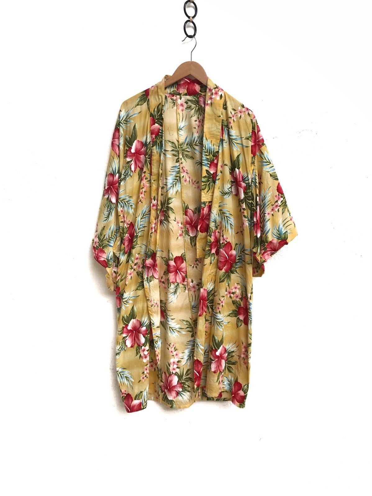 Japanese Brand 🔥Nice Kimono Hawaii Styles Design Size US M / EU 48-50 / 2 - 1 Thumbnail