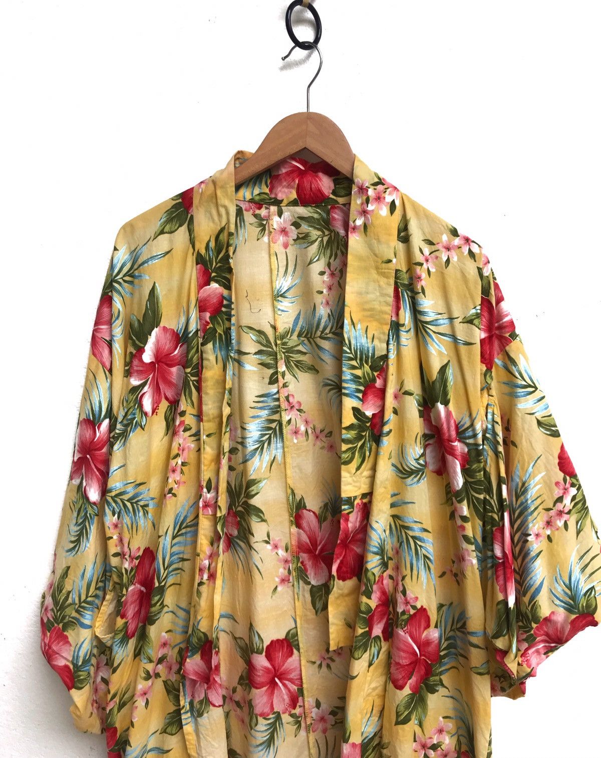 Japanese Brand 🔥Nice Kimono Hawaii Styles Design Size US M / EU 48-50 / 2 - 3 Thumbnail