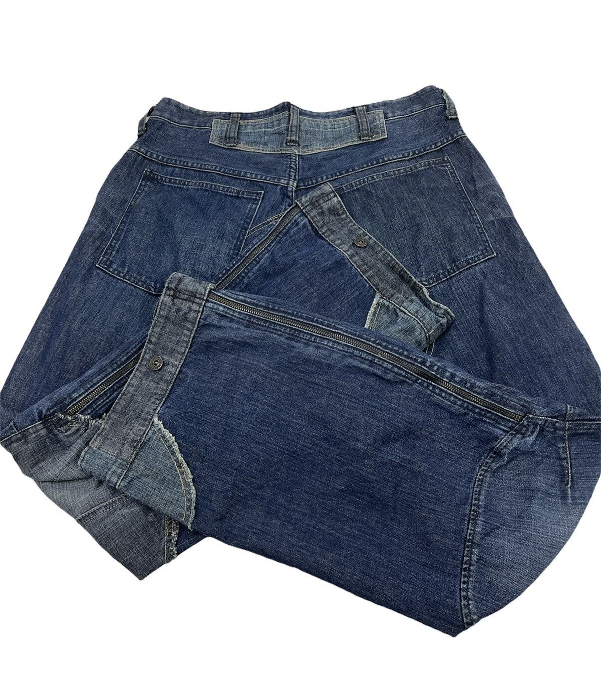 G-Star GSR Patchworks Flare Jeans Kapital Style Size US 34 / EU 50 - 7 Thumbnail