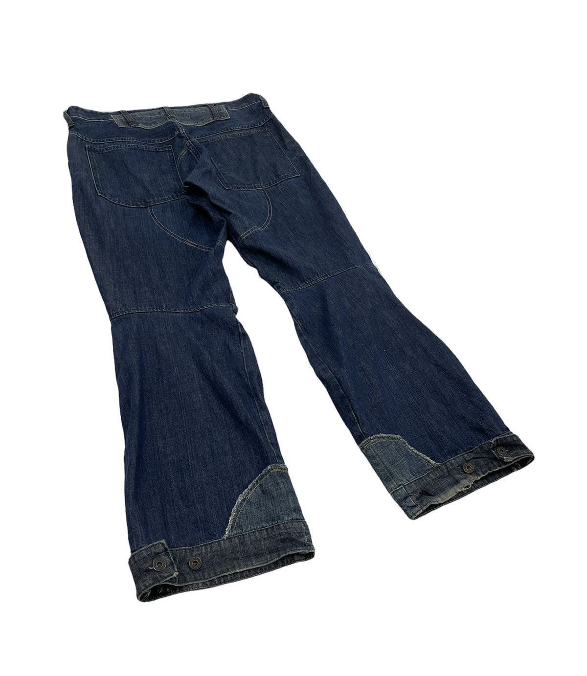 G-Star GSR Patchworks Flare Jeans Kapital Style Size US 34 / EU 50 - 4 Thumbnail