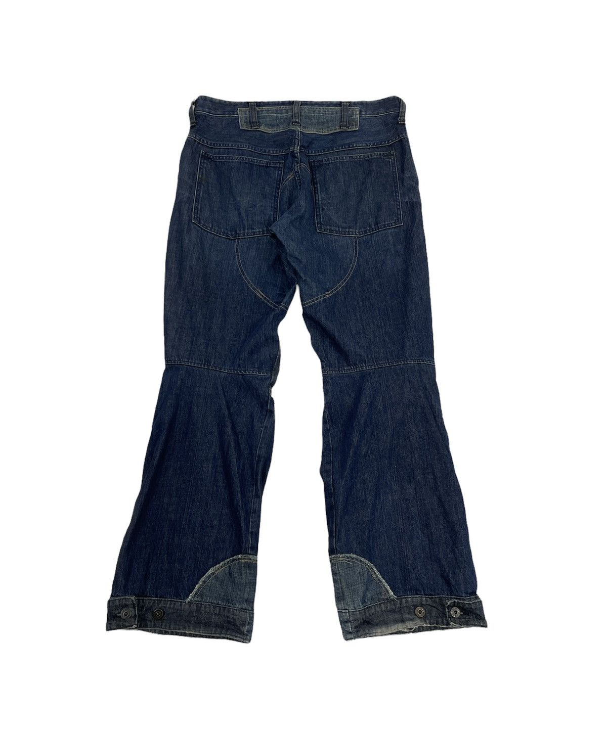 G-Star GSR Patchworks Flare Jeans Kapital Style Size US 34 / EU 50 - 3 Thumbnail