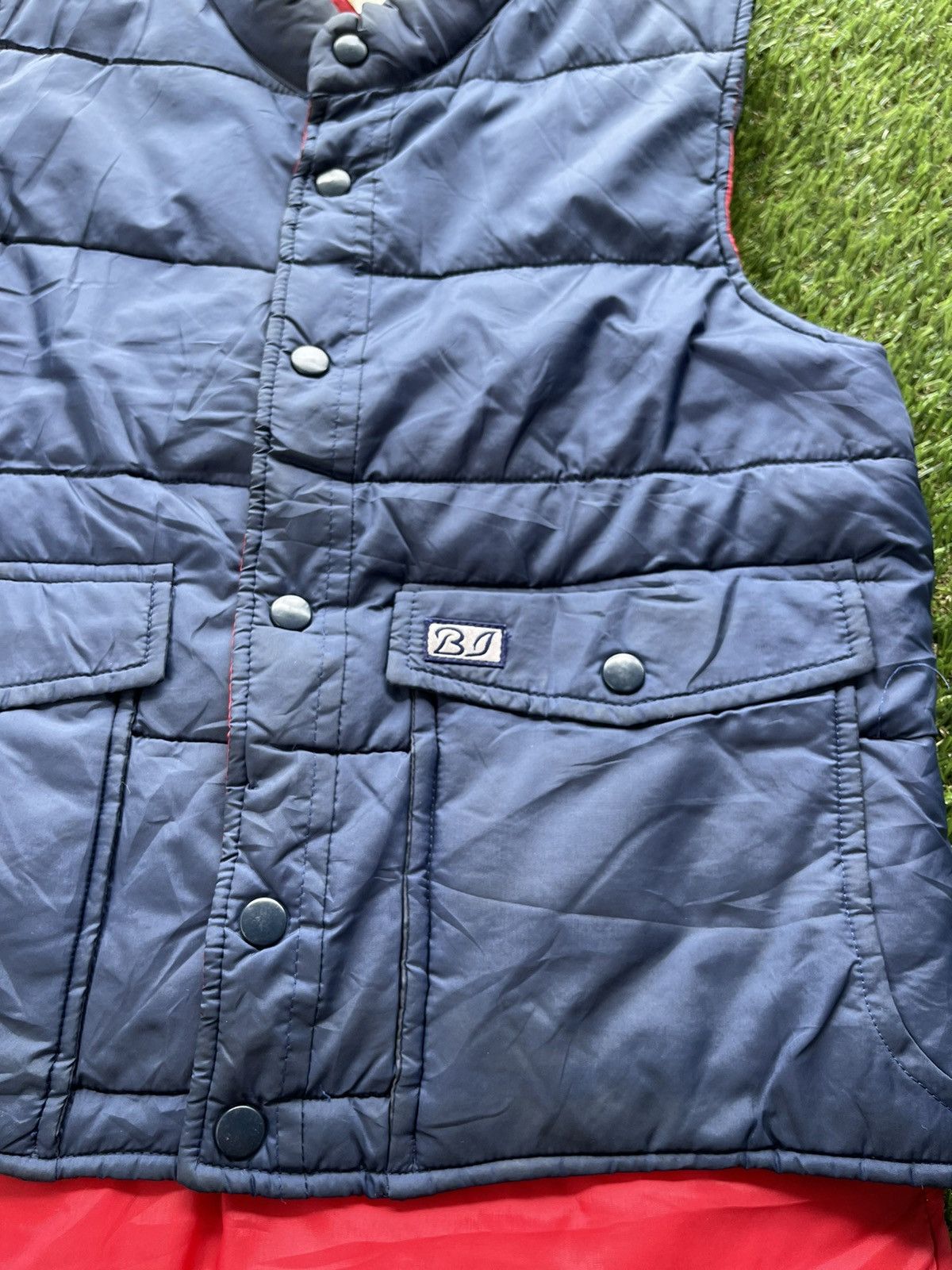 Mizuno Puffer Vest Button UP