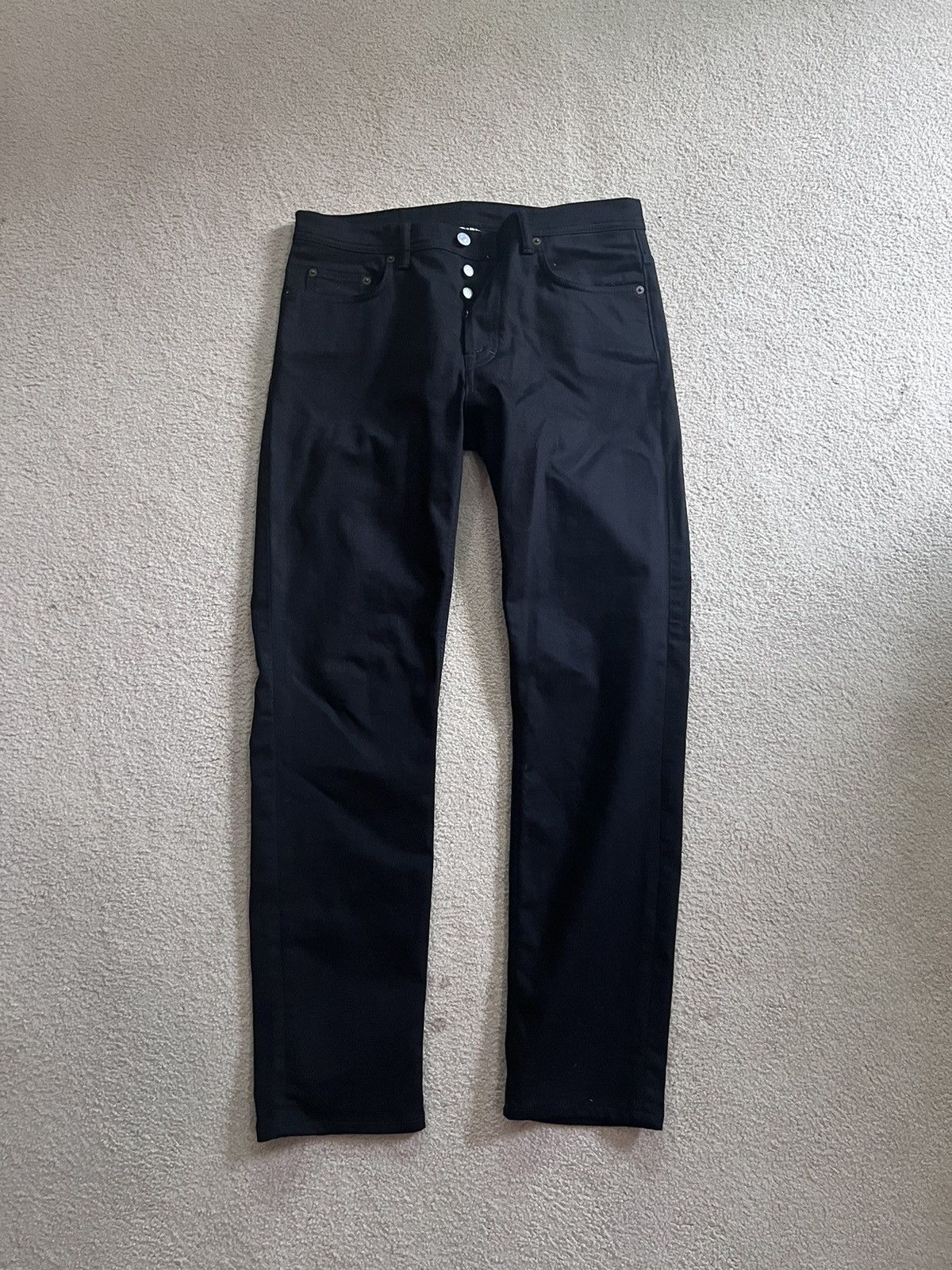 Acne stay black river jeans