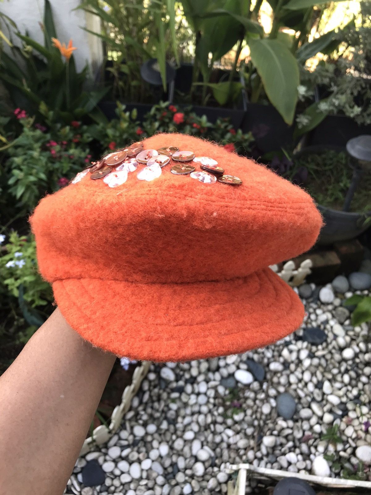 Dolce Vita VINTAGE DOLCEVITA MARZI FLORENCE ITALIA BARETTA FLAT CAP Size ONE SIZE - 9 Thumbnail