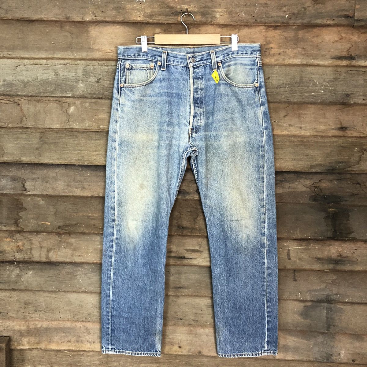 image of VTG Levis Strauss Blue Denim Jeans Pants 3843, Men's (Size 35)