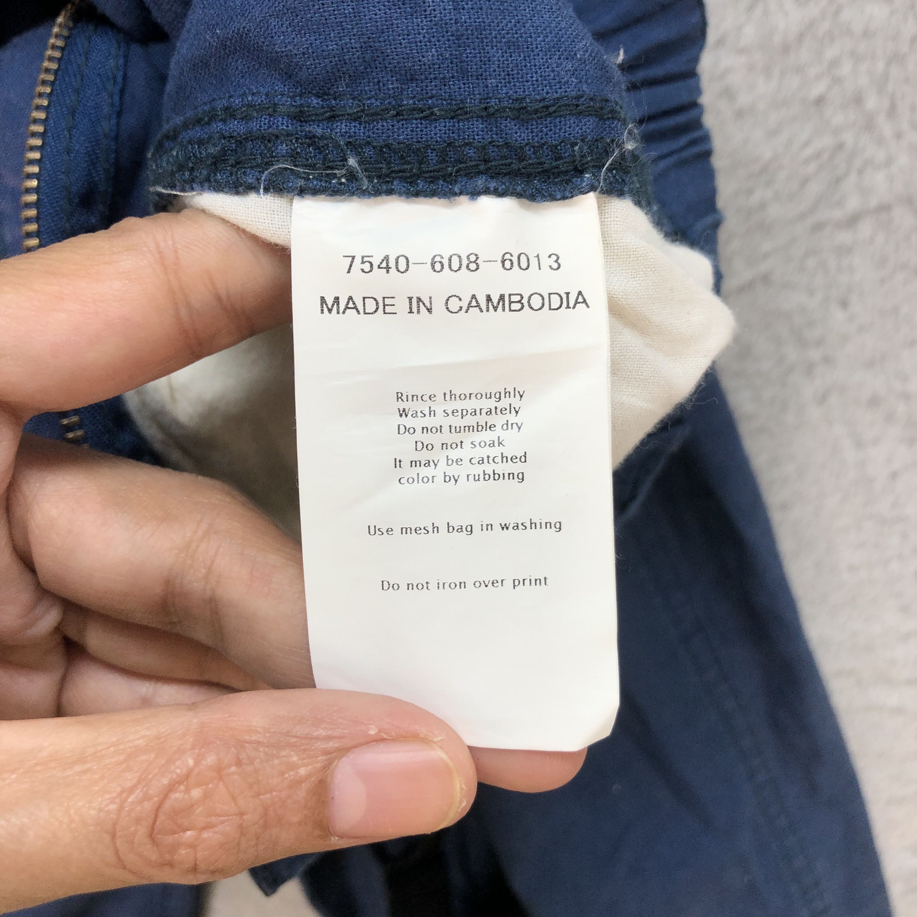 Japanese Brand C. MOUNTAINEERING PANTS #6610-76 Size US 30 / EU 46 - 6 Thumbnail