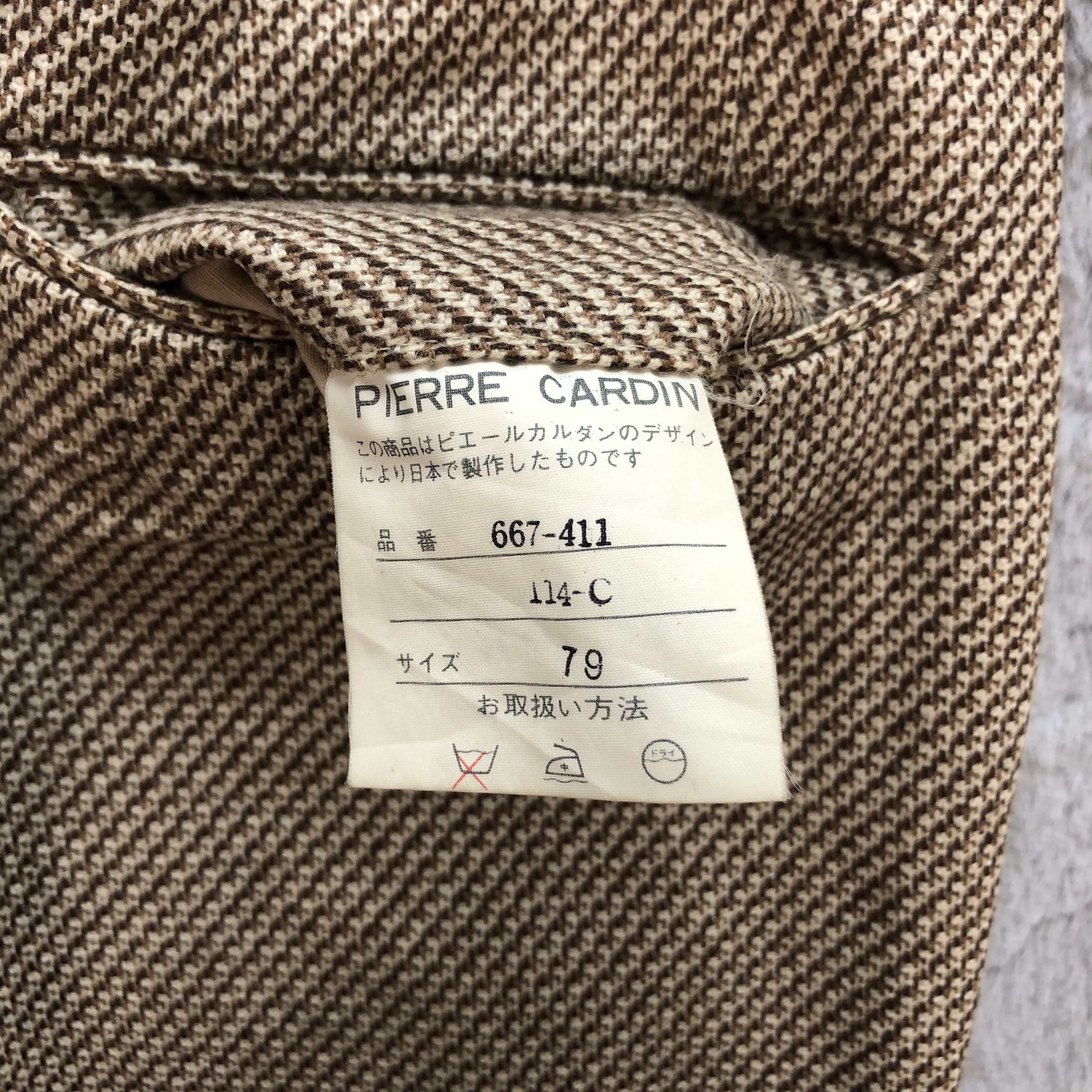 Japanese Brand FROM HIS REMEDI DIMANCHE COLLECTION PIERRE CARDIN #6612-76 Size US 29 - 10 Thumbnail