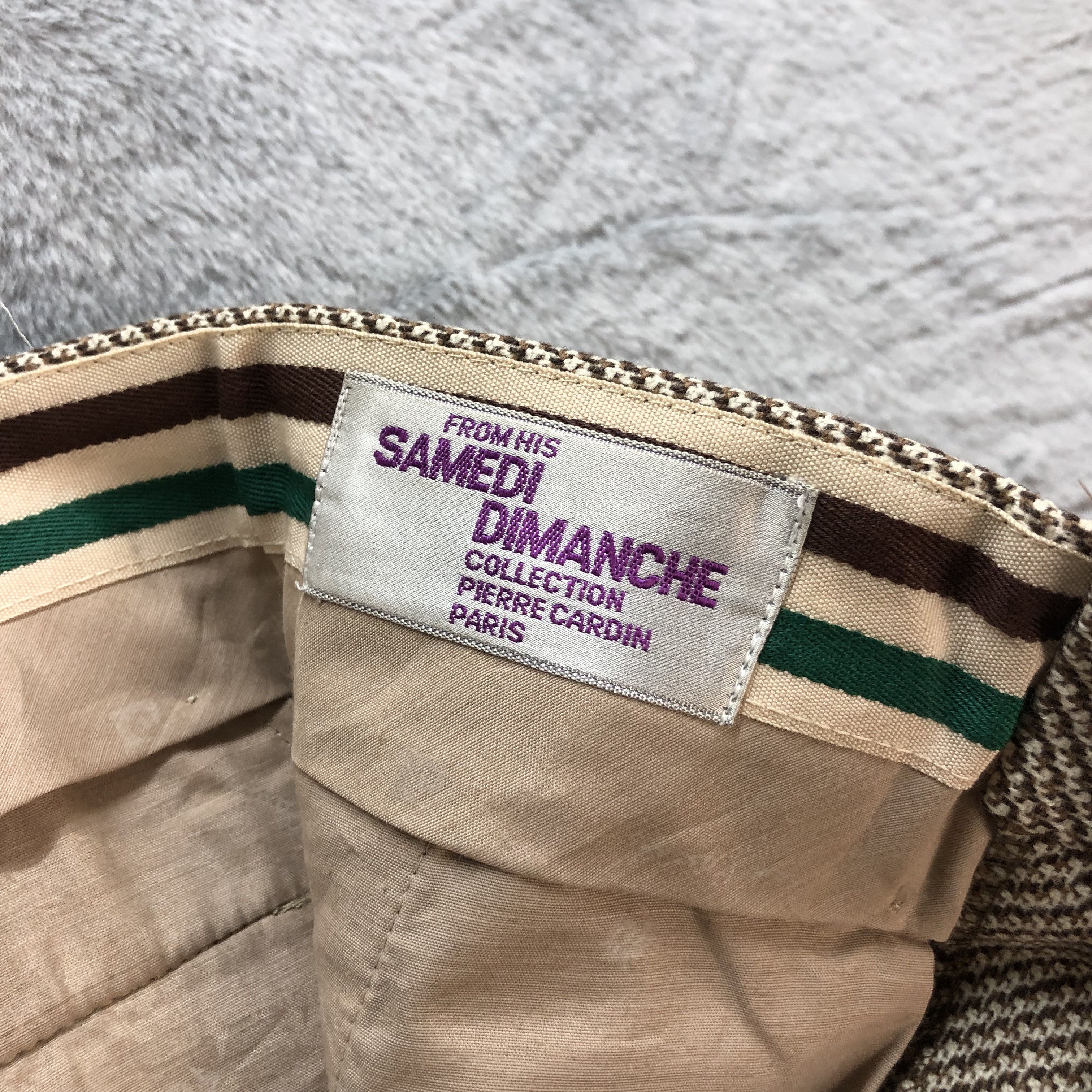 Japanese Brand FROM HIS REMEDI DIMANCHE COLLECTION PIERRE CARDIN #6612-76 Size US 29 - 8 Thumbnail