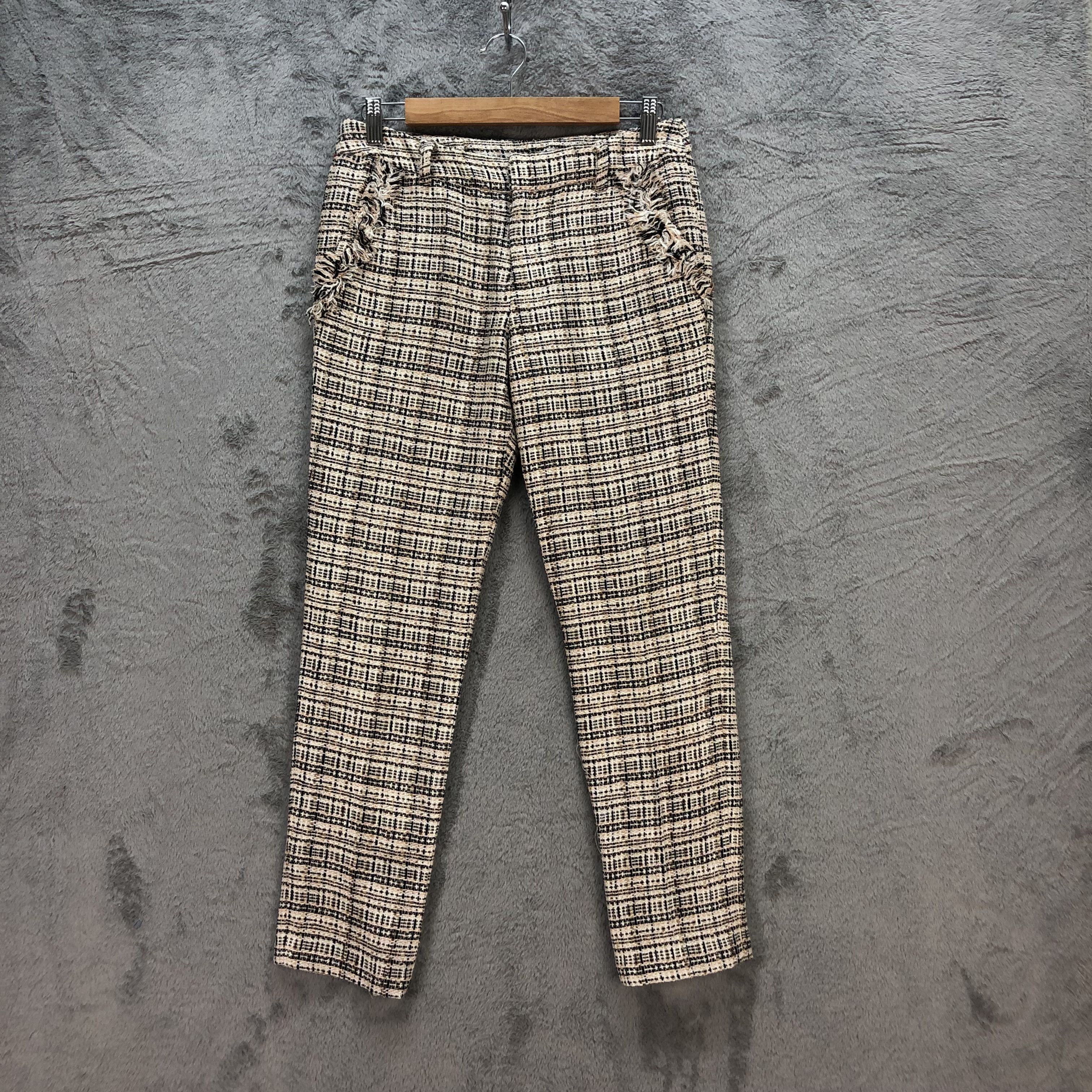 Japanese Brand AG BY AQUA GIRL WOOL CAPRI PANTS #6614-76 Size 29" - 1 Thumbnail
