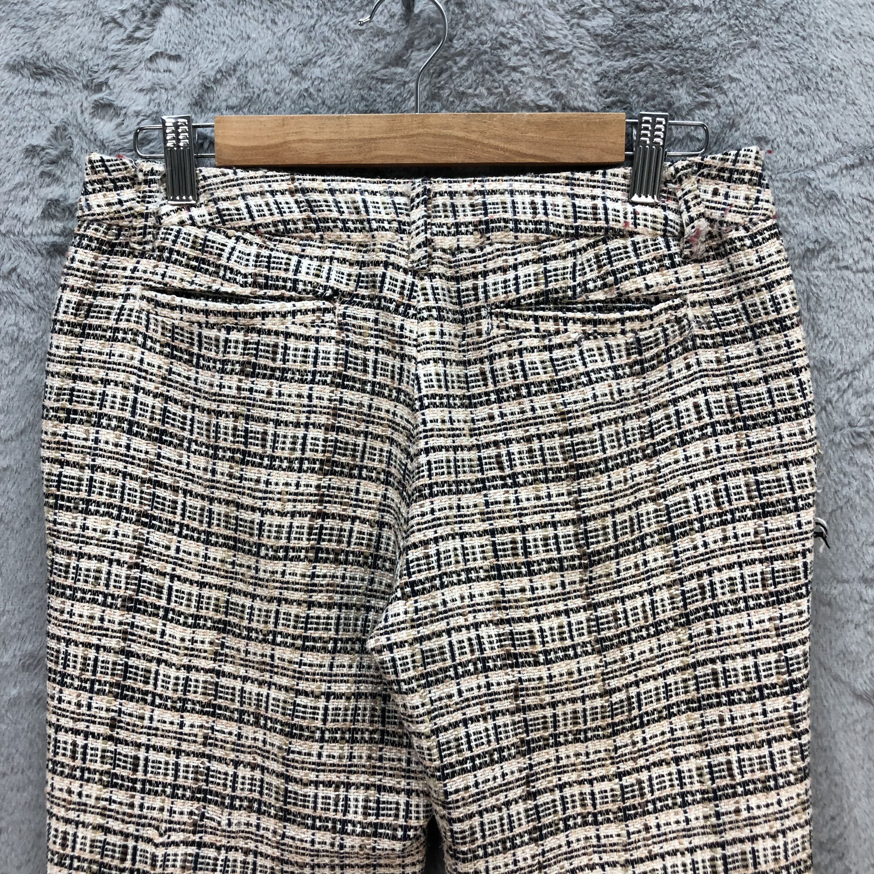 Japanese Brand AG BY AQUA GIRL WOOL CAPRI PANTS #6614-76 Size 29" - 10 Thumbnail