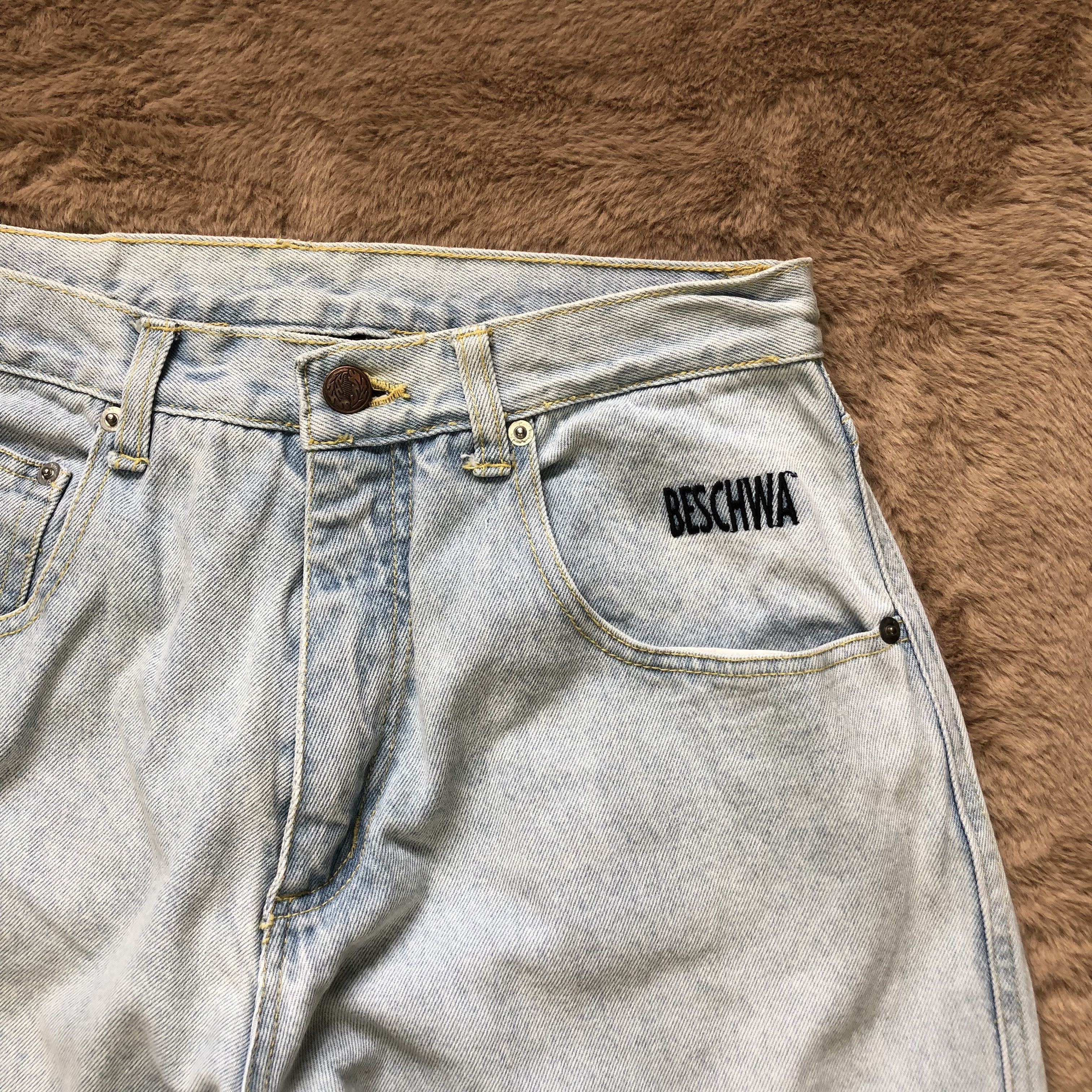 Alien Workshop BESCHWA NEVADA USA LIGHT WASH JEANS #6616-76 Size 27" / US 4 / IT 40 - 4 Thumbnail