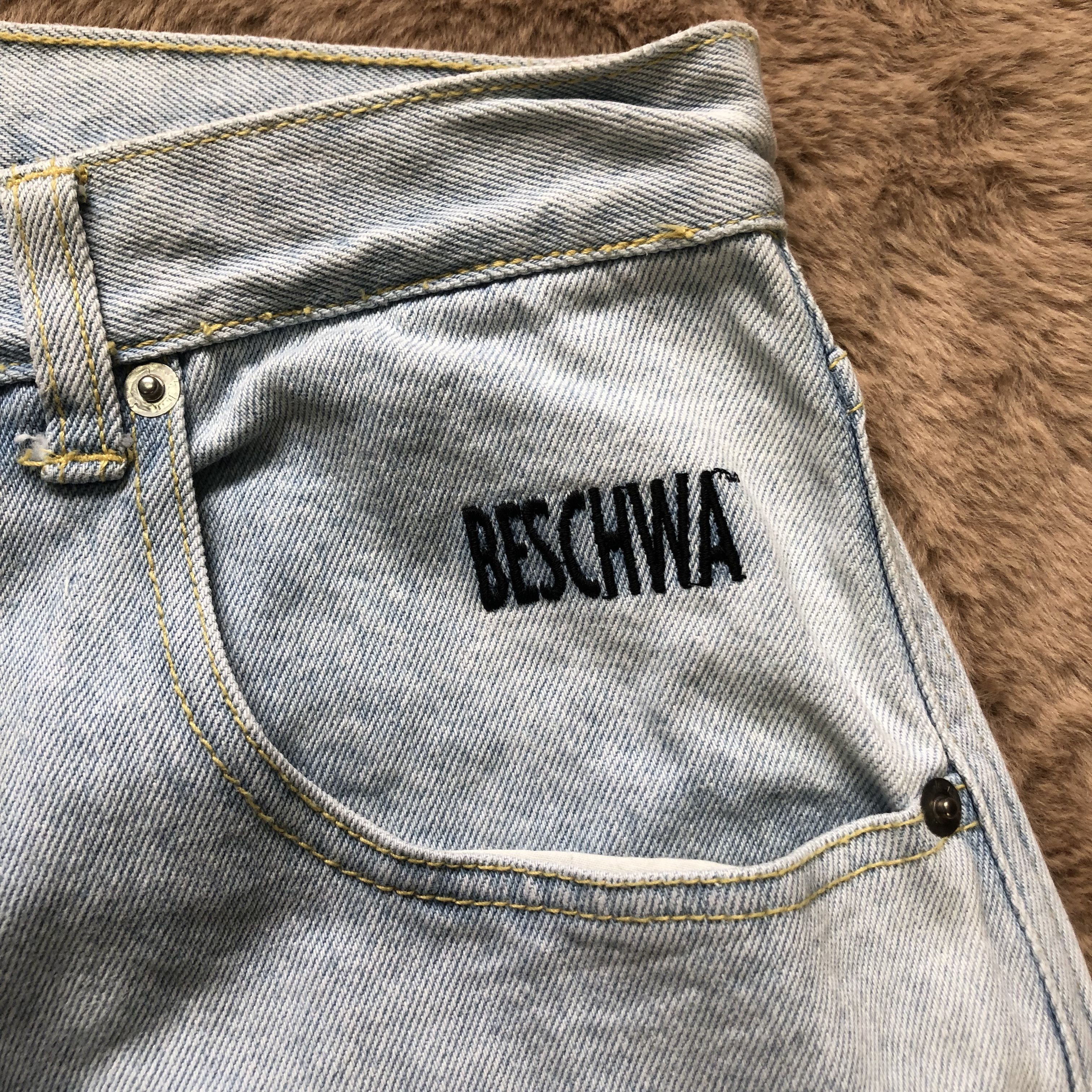 Alien Workshop BESCHWA NEVADA USA LIGHT WASH JEANS #6616-76 Size 27" / US 4 / IT 40 - 5 Thumbnail