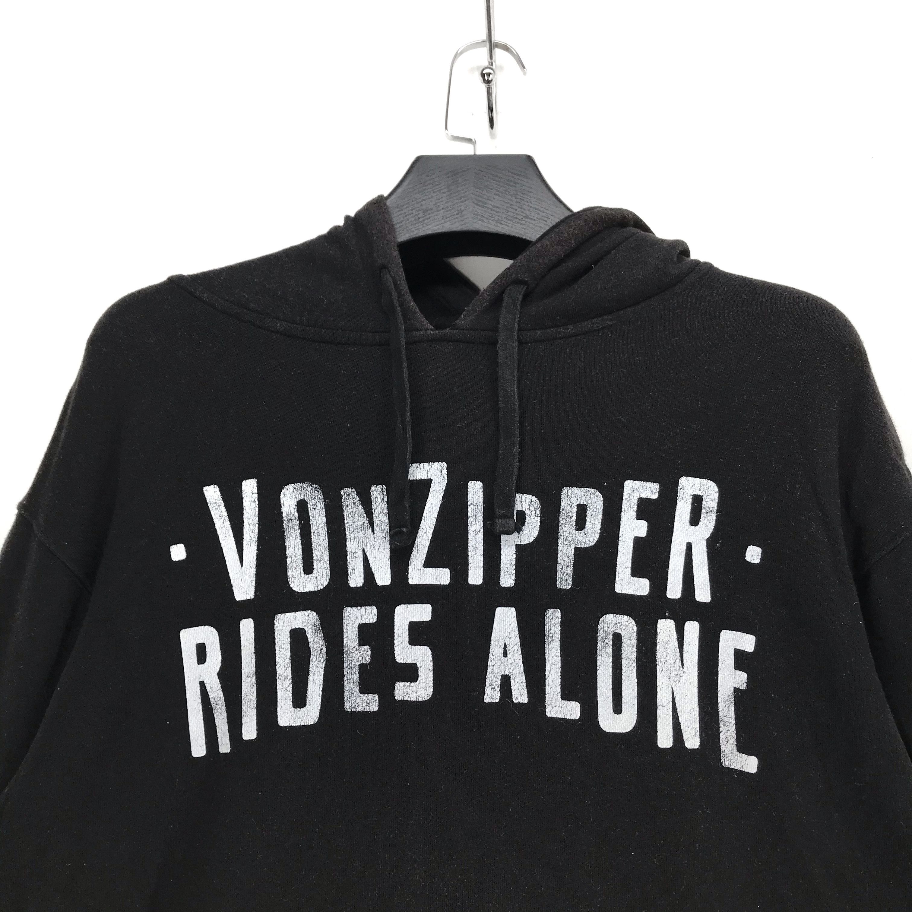 VonZipper Vonzipper Rides Alone Big Logo Pullover Hoodies #2578-101 Size US L / EU 52-54 / 3 - 2 Thumbnail