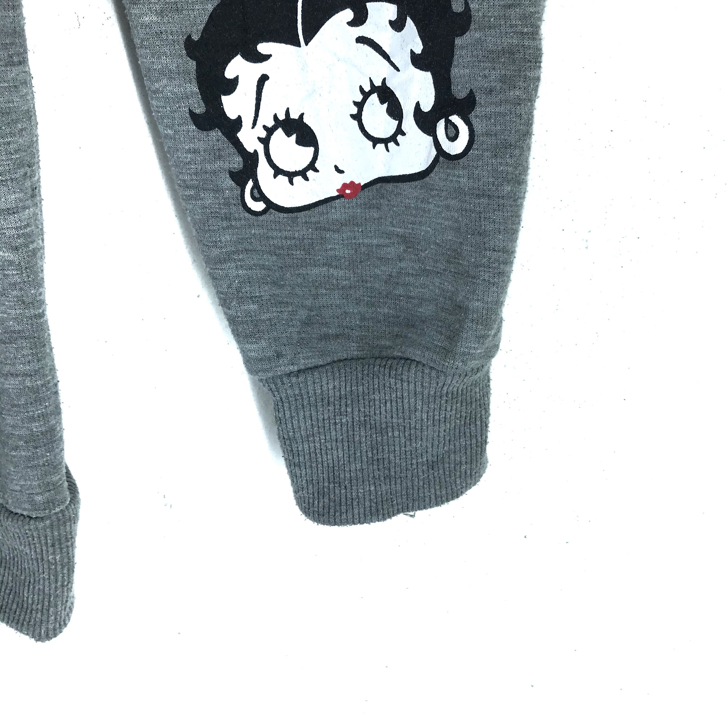 Japanese Brand Denifits X Betty Boop Box Logo Sleeve Logo Hoodie #2566-101 Size US M / EU 48-50 / 2 - 5 Thumbnail