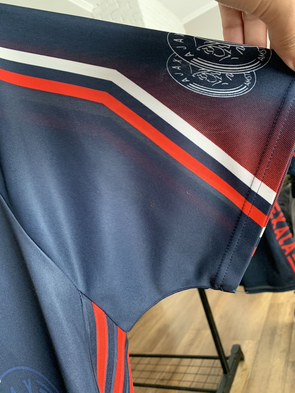 Umbro 1997/1998 Ajax Umbro Away Retro Soccer Jersey Vintage Size US L / EU 52-54 / 3 - 17 Thumbnail