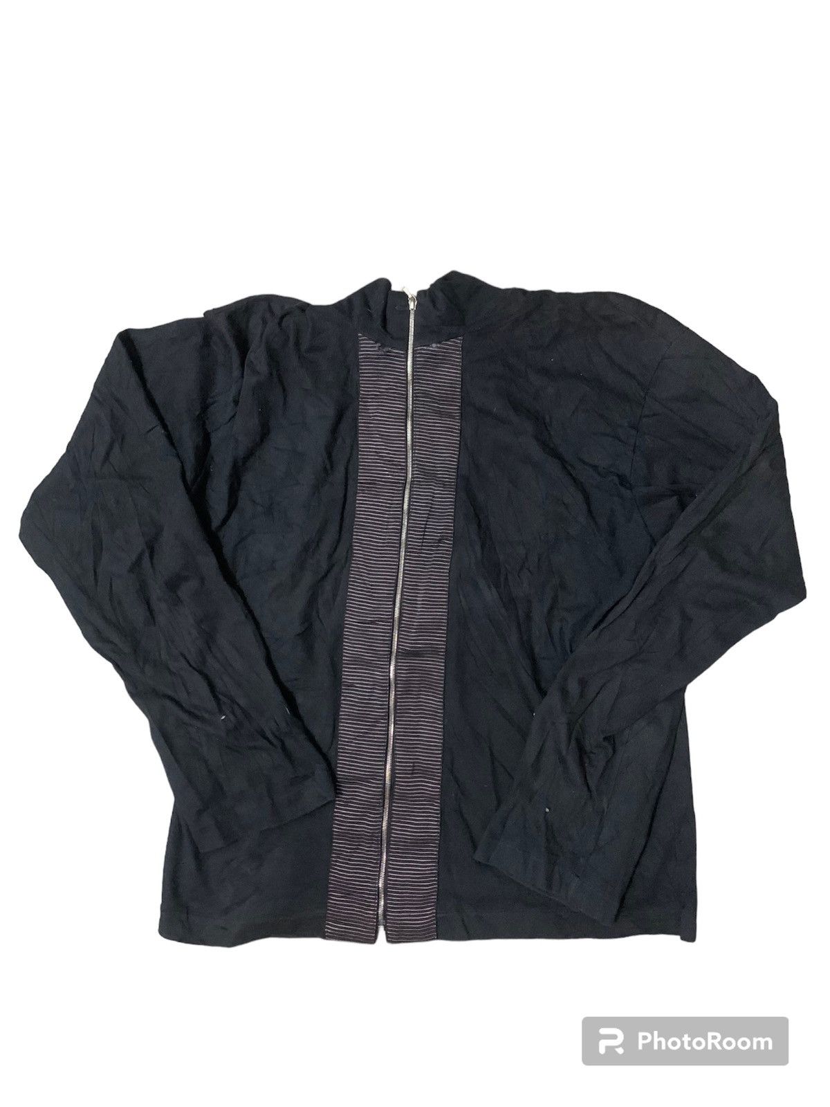 縮絨 90s Vtg agnes b. HOMME wool zip jkt