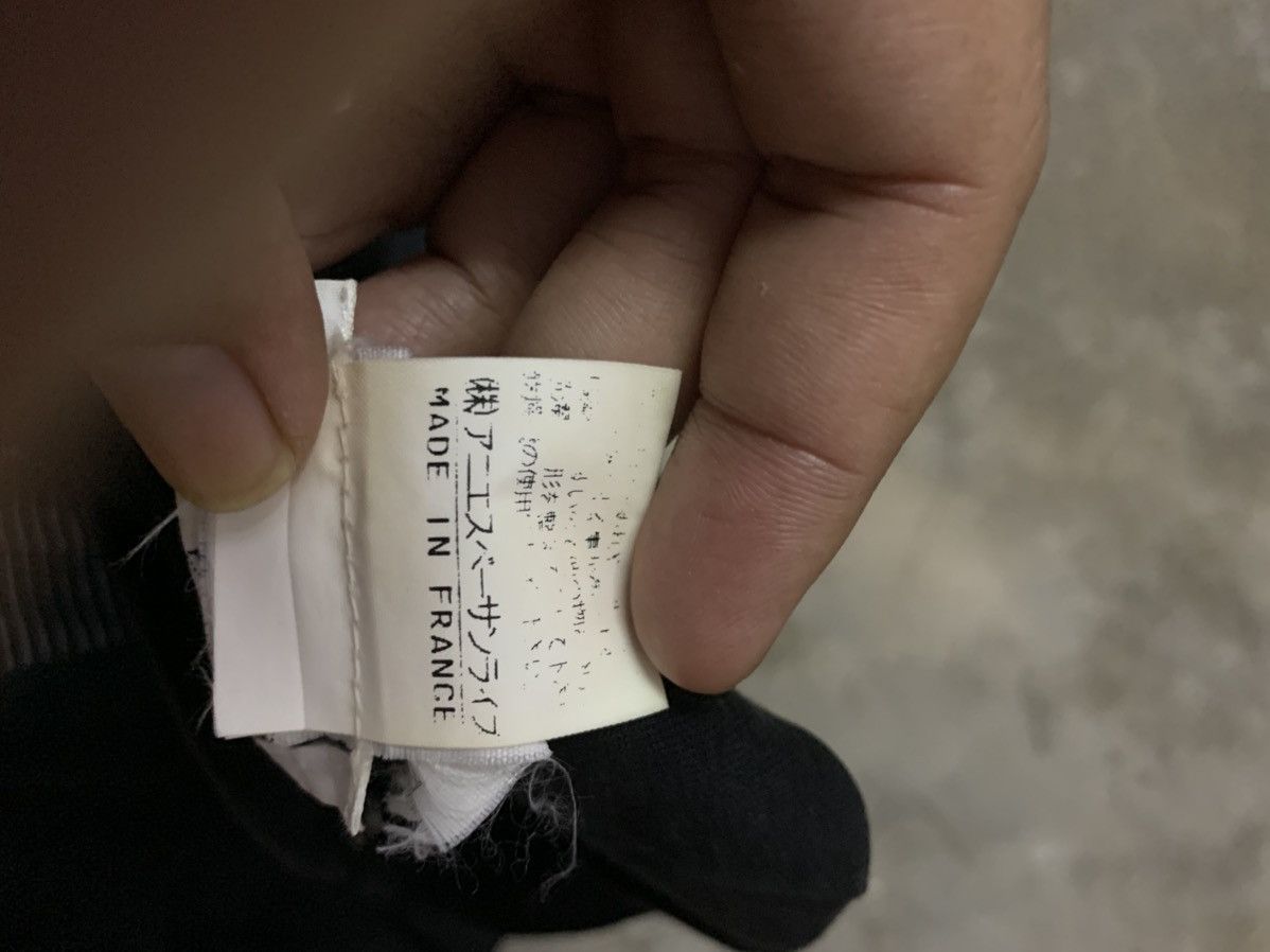 Nice Agnes B Made In France Zipper Long Sleeve T Shirt