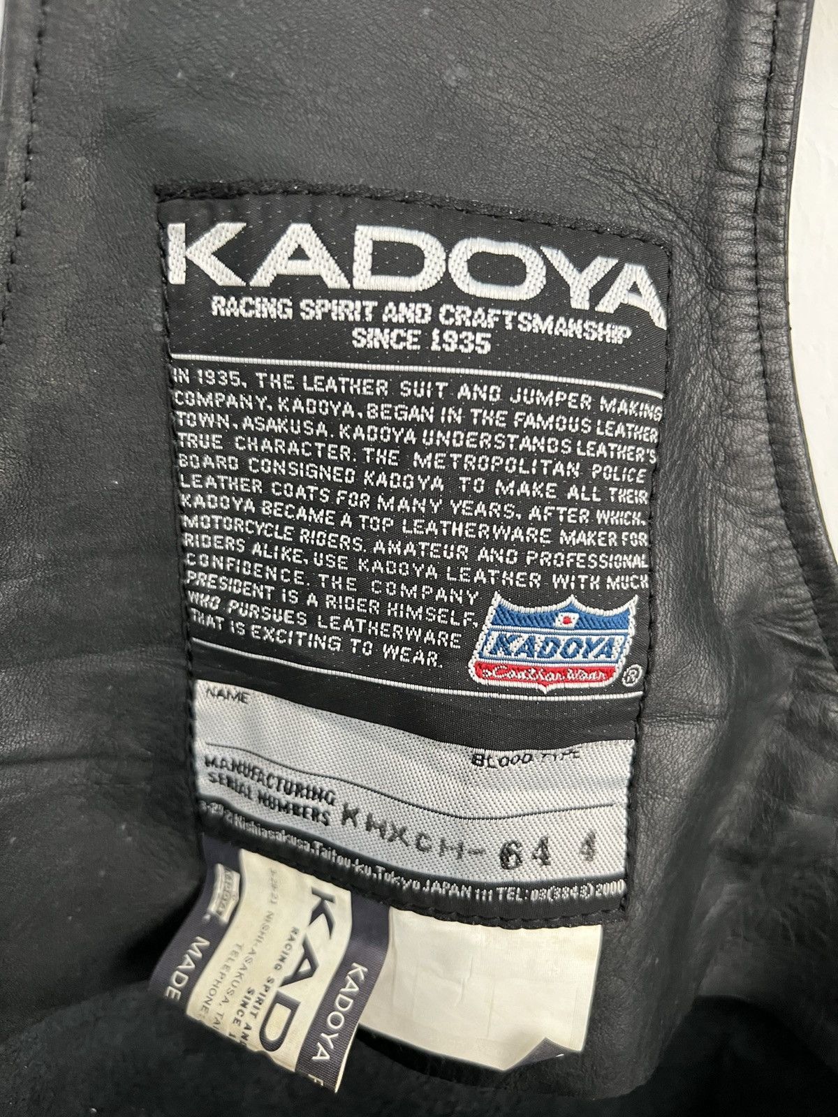 Genuine Leather Kadoya Bikers Racing Spirit And Craftmanship Leather Pants Size US 32 / EU 48 - 12 Thumbnail