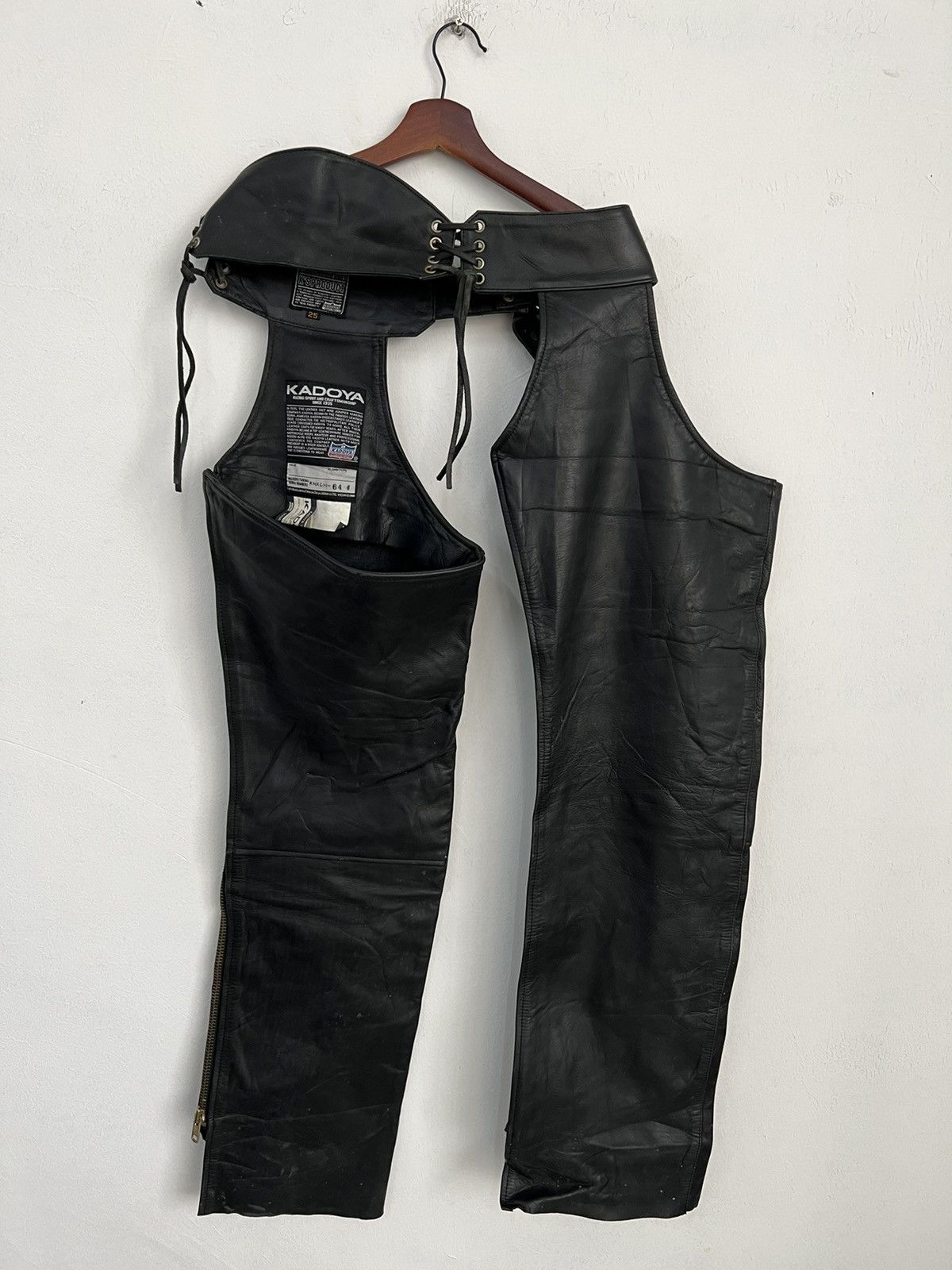 Genuine Leather Kadoya Bikers Racing Spirit And Craftmanship Leather Pants Size US 32 / EU 48 - 2 Thumbnail