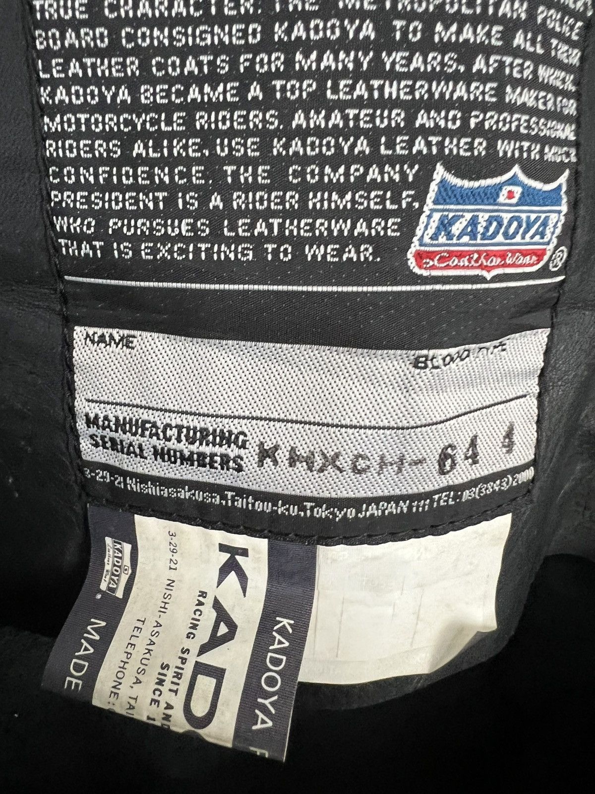 Genuine Leather Kadoya Bikers Racing Spirit And Craftmanship Leather Pants Size US 32 / EU 48 - 13 Thumbnail
