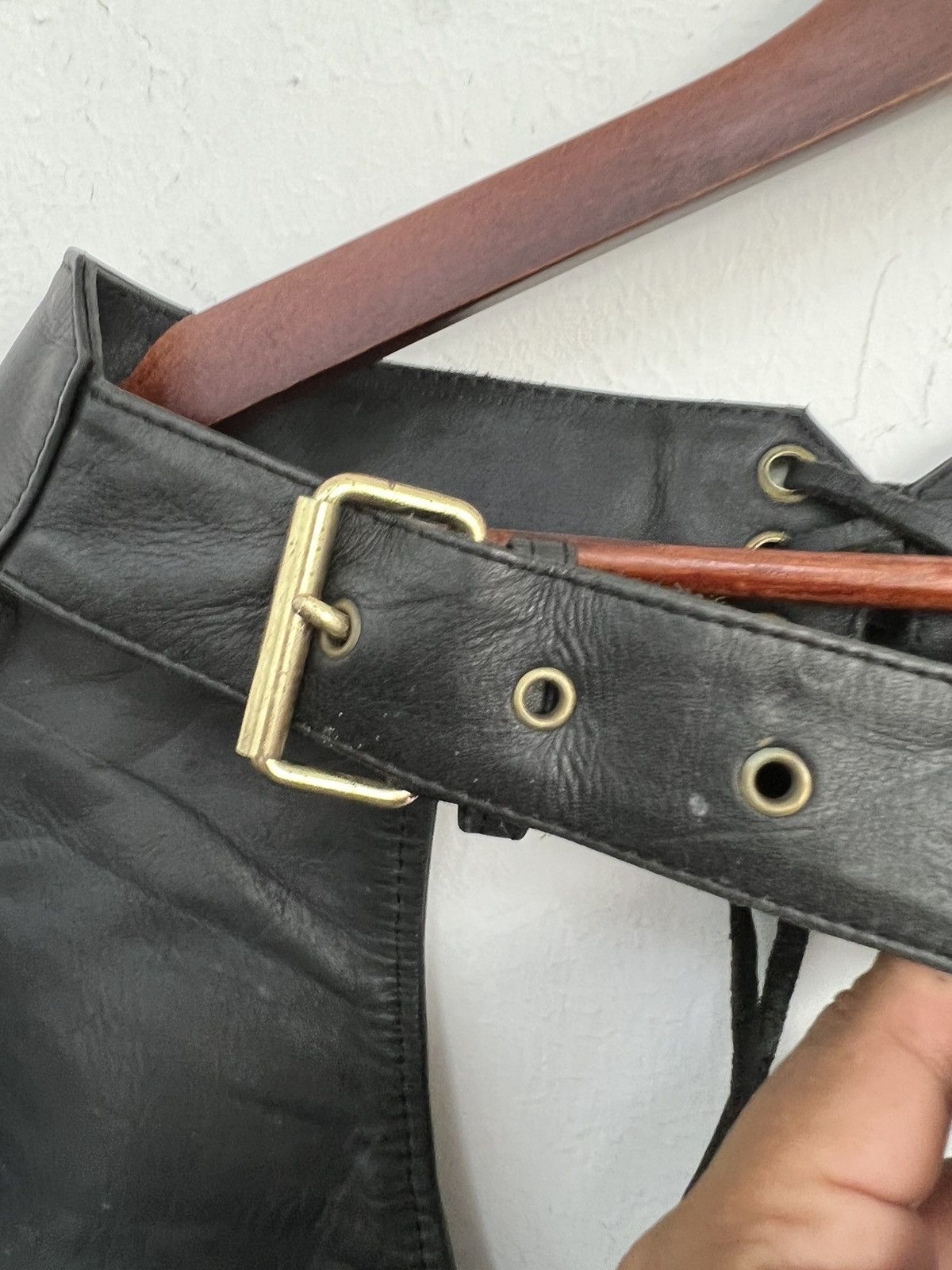 Genuine Leather Kadoya Bikers Racing Spirit And Craftmanship Leather Pants Size US 32 / EU 48 - 7 Thumbnail