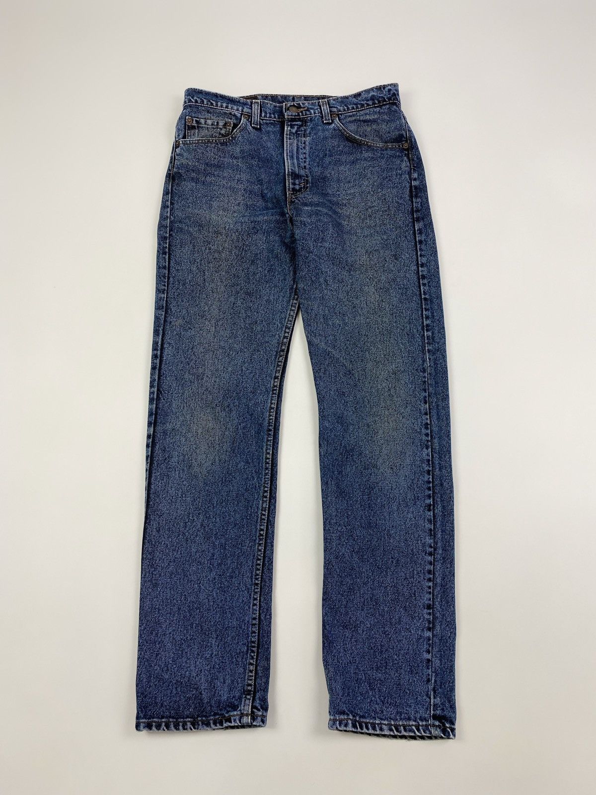 Levi's 90’s Vintage Levi’s 505 Washed Denim Jeans Pants Made in USA Size US 34 / EU 50 - 4 Thumbnail