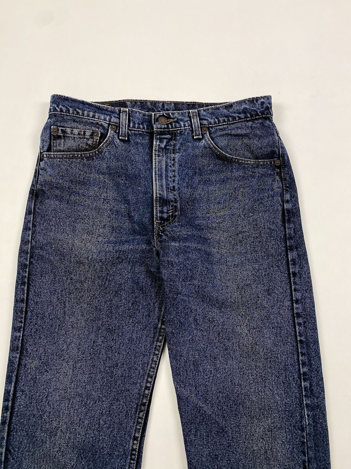 Levi's 90’s Vintage Levi’s 505 Washed Denim Jeans Pants Made in USA Size US 34 / EU 50 - 5 Thumbnail