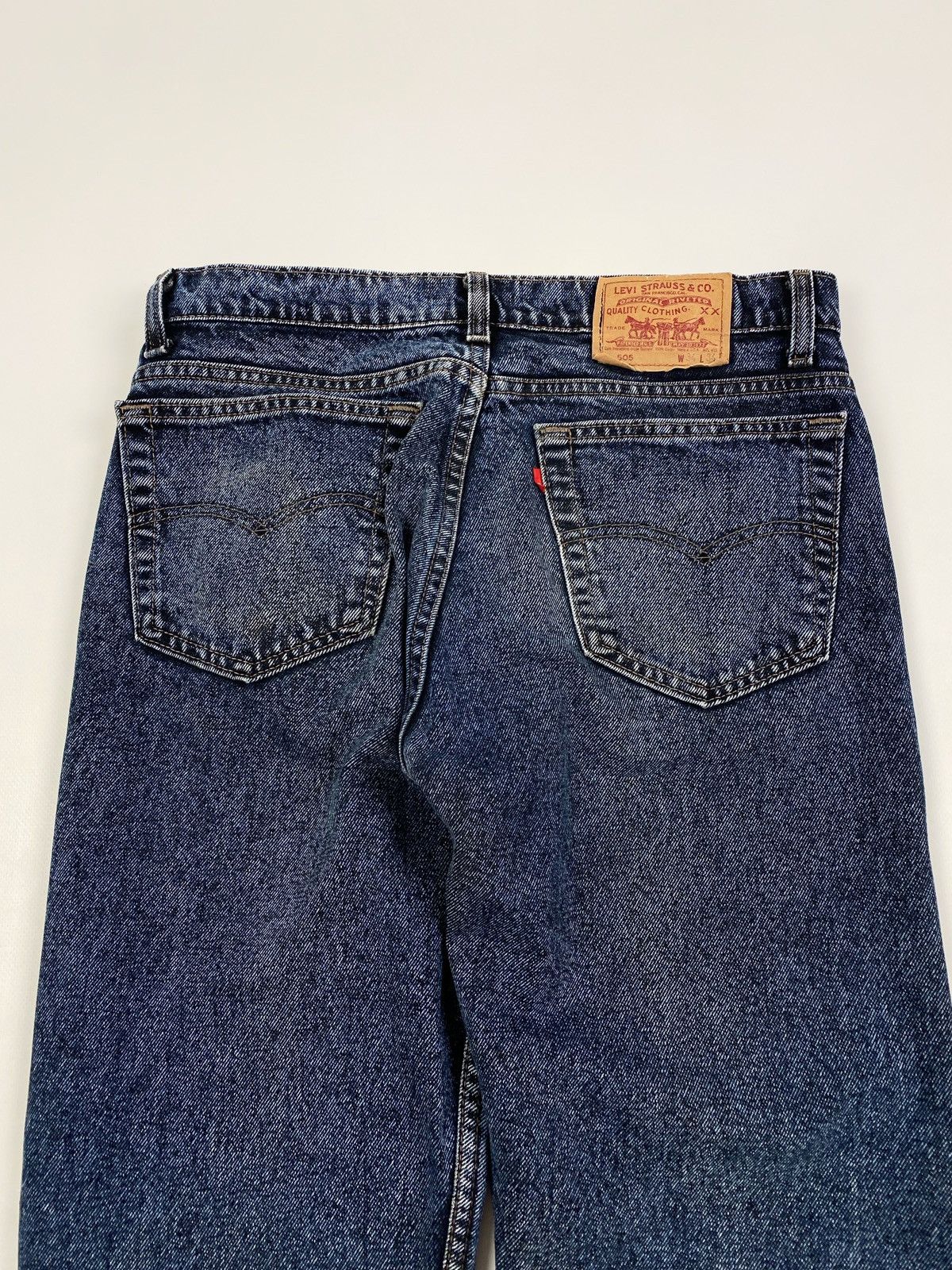 Levi's 90’s Vintage Levi’s 505 Washed Denim Jeans Pants Made in USA Size US 34 / EU 50 - 12 Thumbnail