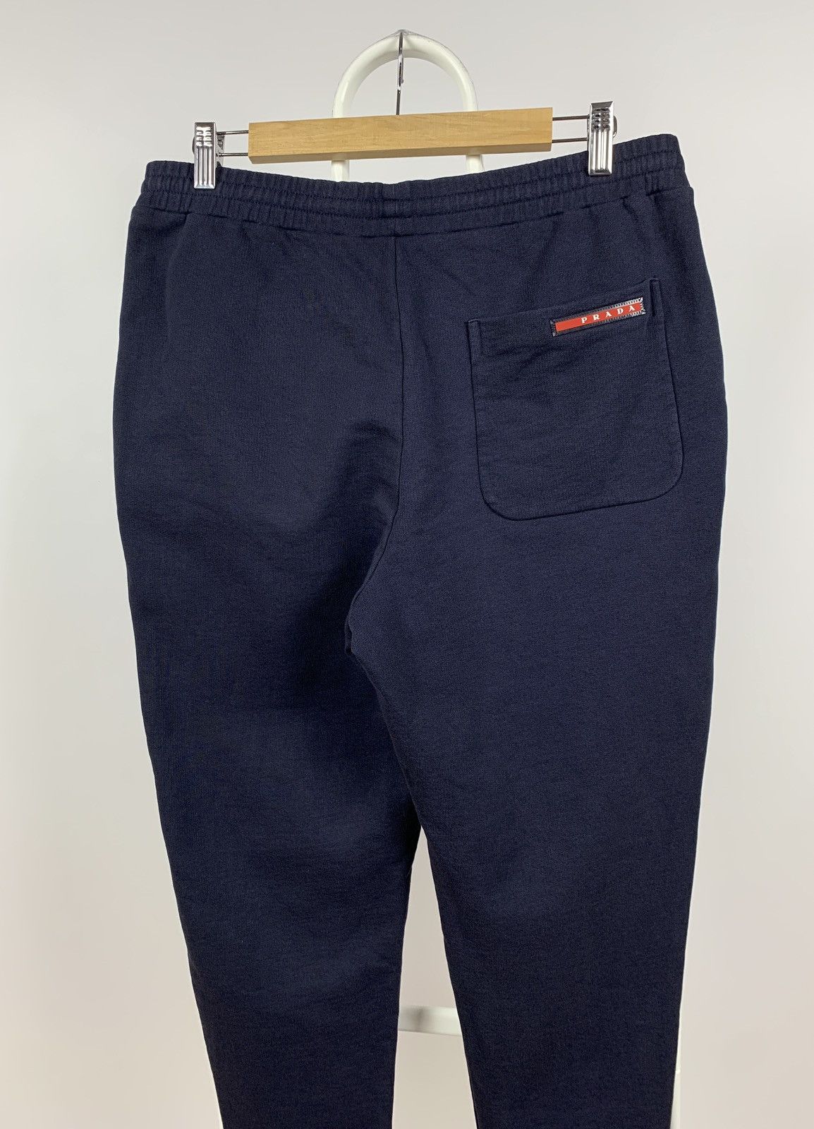 Prada Prada Red Tab Pocket Sweatpants Joggers Size US 32 / EU 48 - 3 Thumbnail