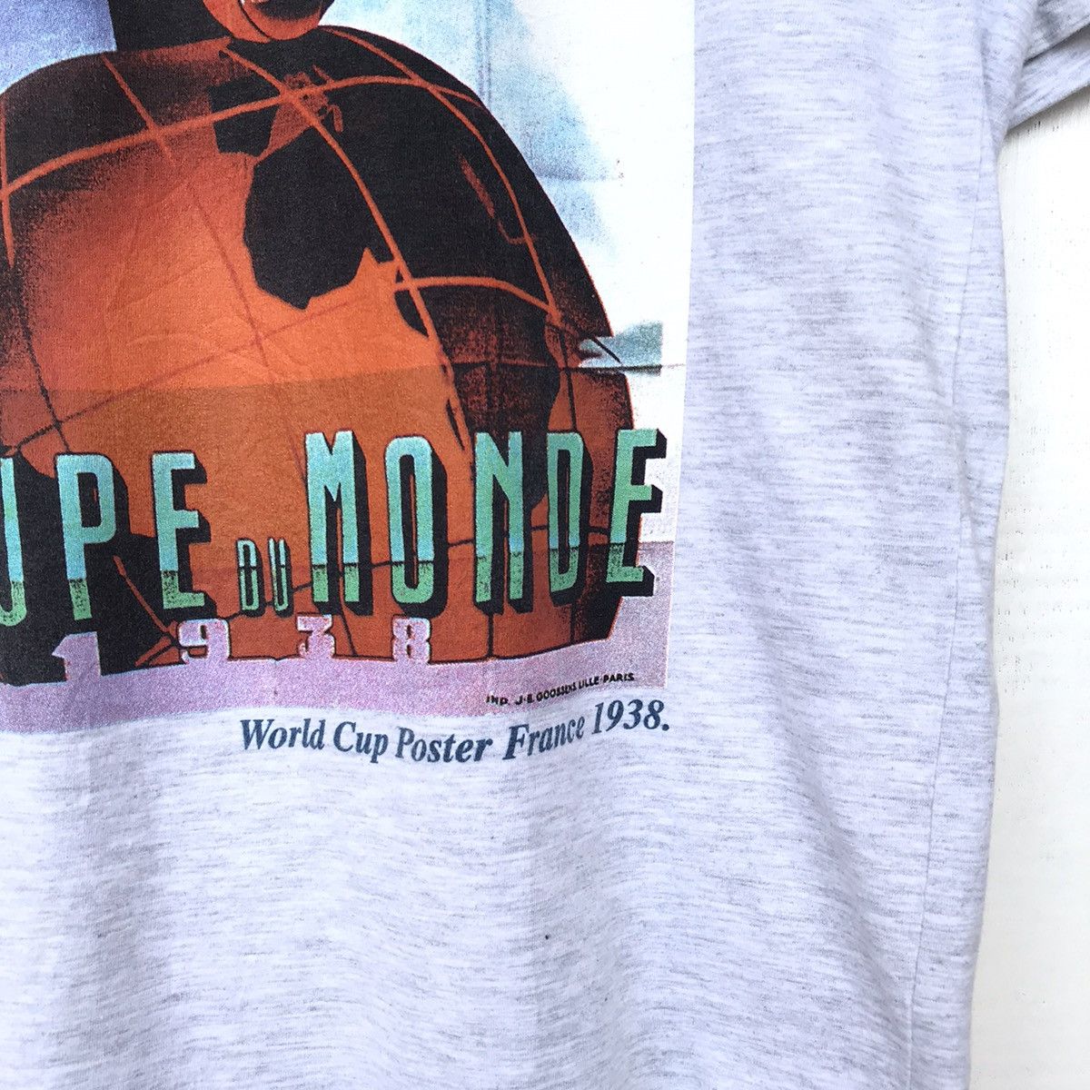 Adidas × Vintage Rare 1938 World cup poster 1938 history by adidas Size US M / EU 48-50 / 2 - 3 Thumbnail