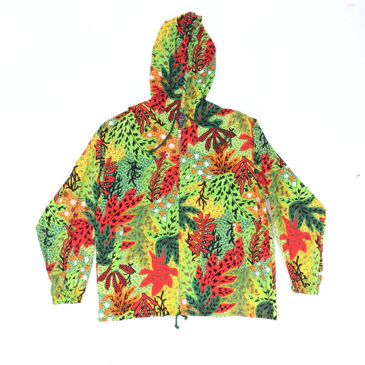 Japanese Brand Japanese Brand Floral Multicolor Pullover Thin Hoodie Size US L / EU 52-54 / 3 - 1 Thumbnail