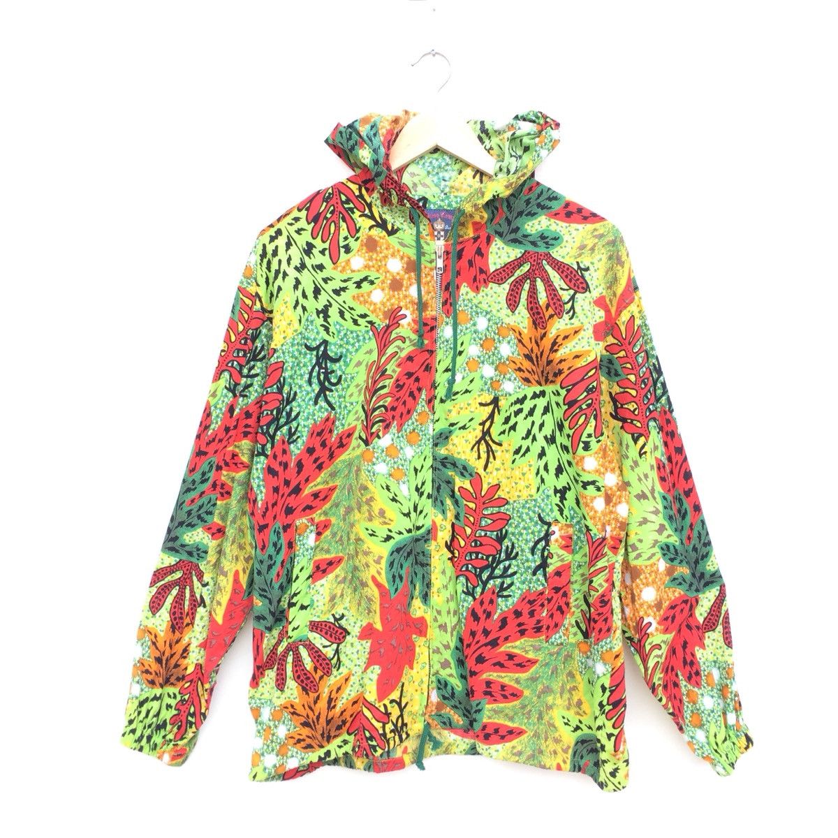 Japanese Brand Japanese Brand Floral Multicolor Pullover Thin Hoodie Size US L / EU 52-54 / 3 - 2 Thumbnail