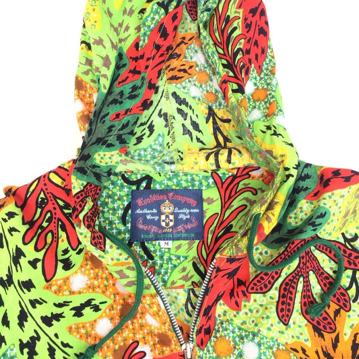 Japanese Brand Japanese Brand Floral Multicolor Pullover Thin Hoodie Size US L / EU 52-54 / 3 - 4 Thumbnail