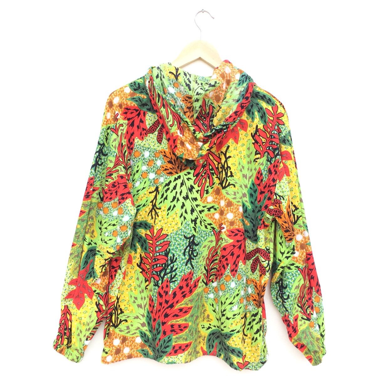 Japanese Brand Japanese Brand Floral Multicolor Pullover Thin Hoodie Size US L / EU 52-54 / 3 - 3 Thumbnail