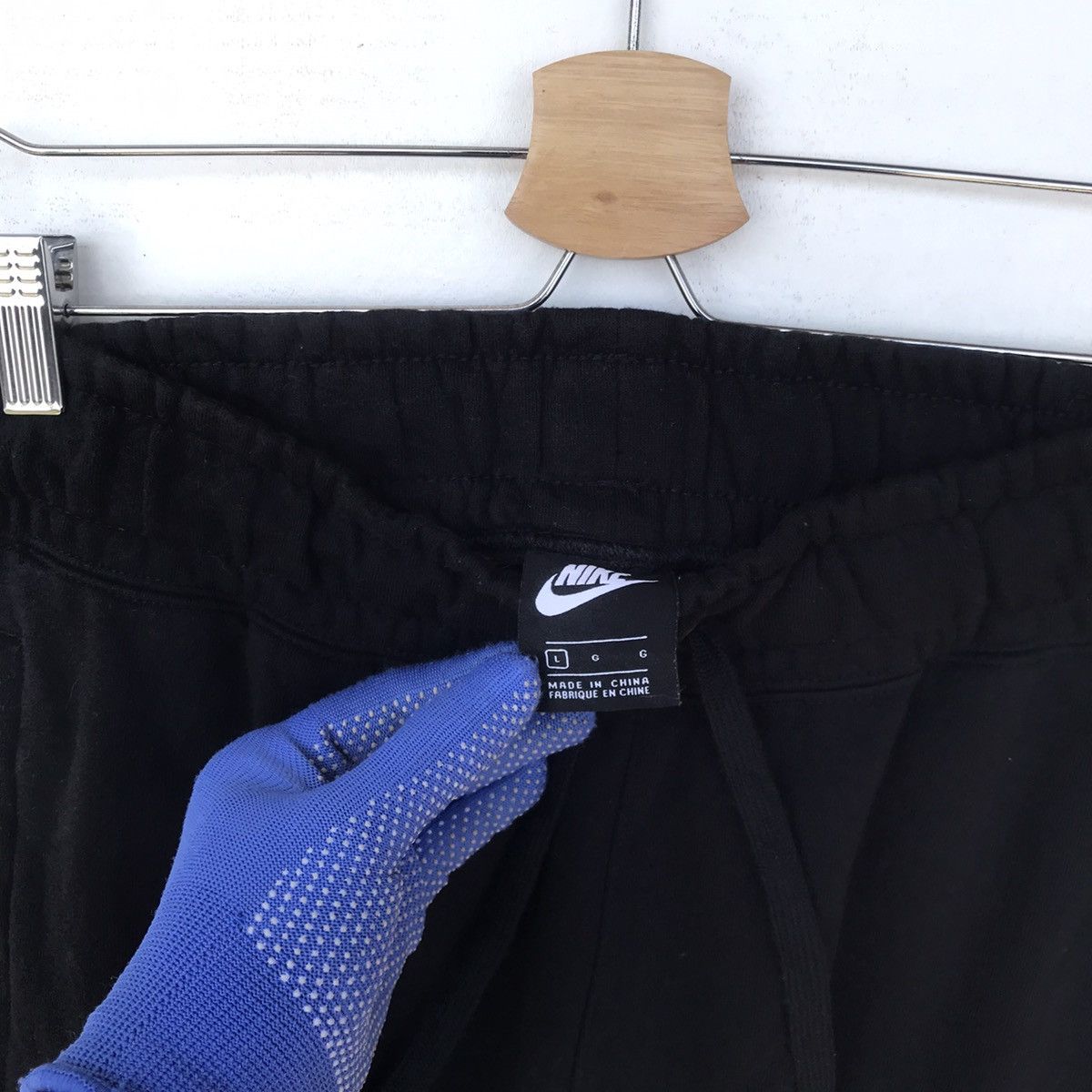 Nike RARE🔥 Nike Big Swoosh jogger pant drawstring Size US 32 / EU 48 - 8 Thumbnail
