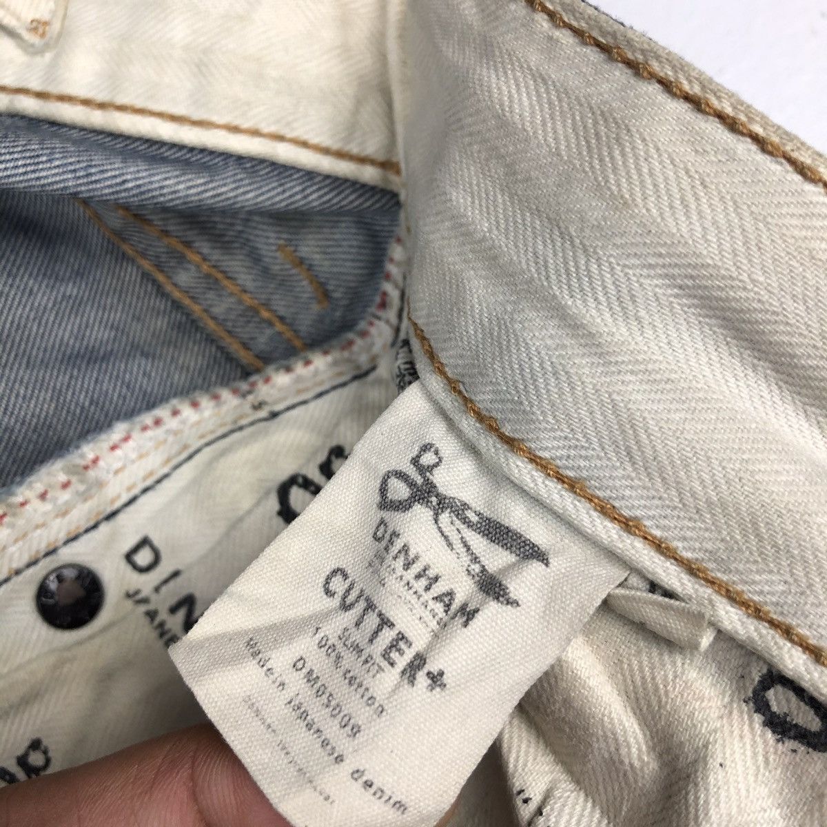 DENHAM × Japanese Brand Vintage Denham distressed denim nice design Size US 34 / EU 50 - 5 Thumbnail