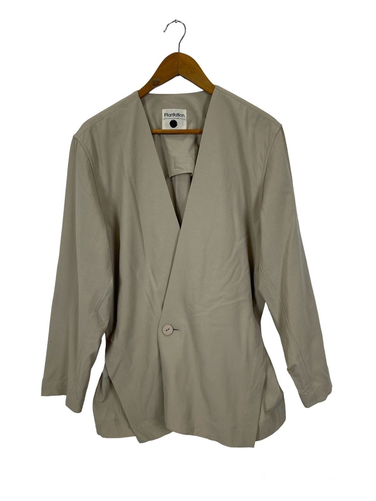 Issey Miyake × Vintage 80’s ISSEY MIYAKE MOON LABEL PLANTATION SINGLE BUTTON Size US M / EU 48-50 / 2 - 1 Thumbnail